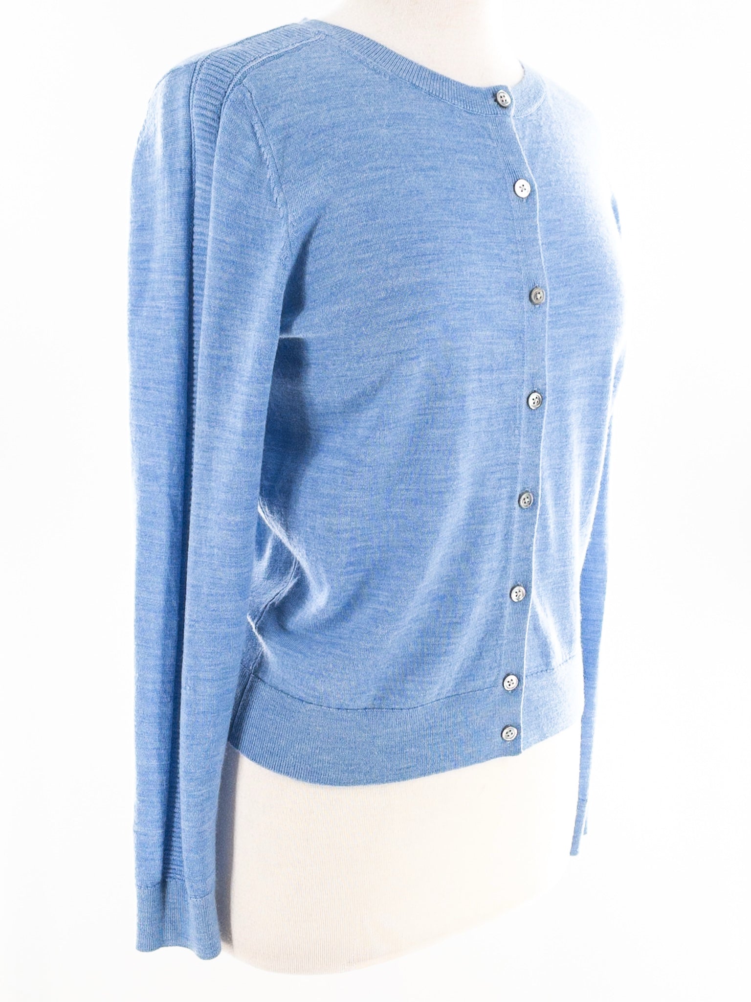 Banana Republic Blue Merino Wool Size S Cardigan