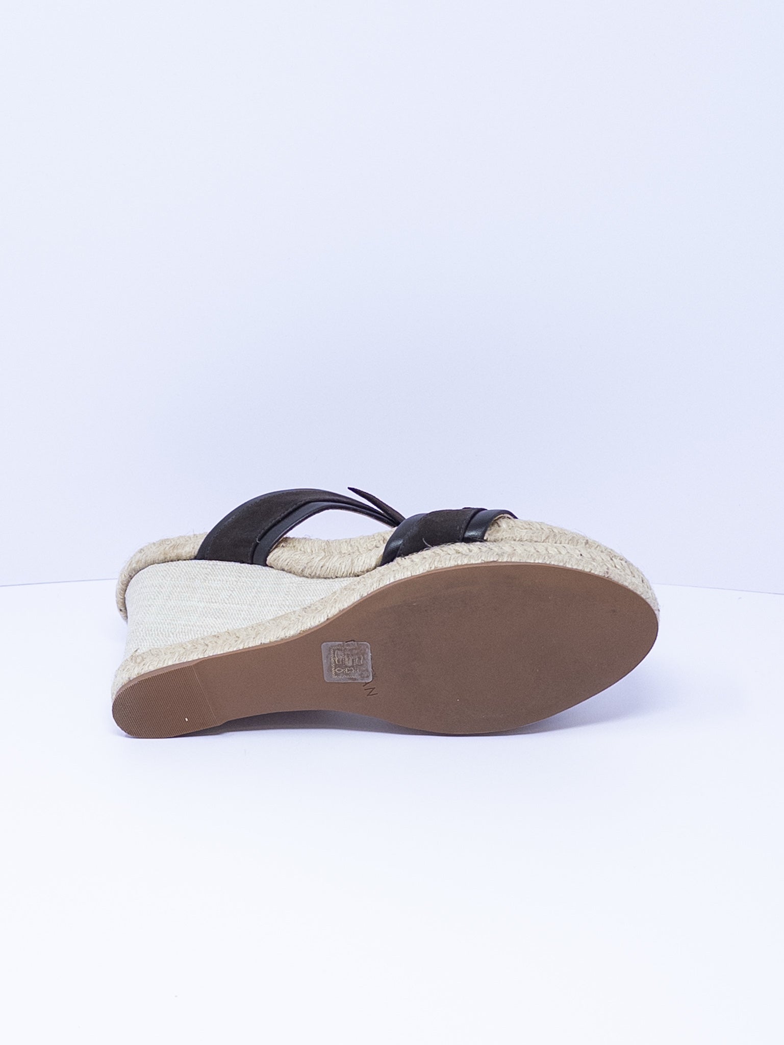 Alexandre Birman Brown Bow Suede 8.5 Sandals