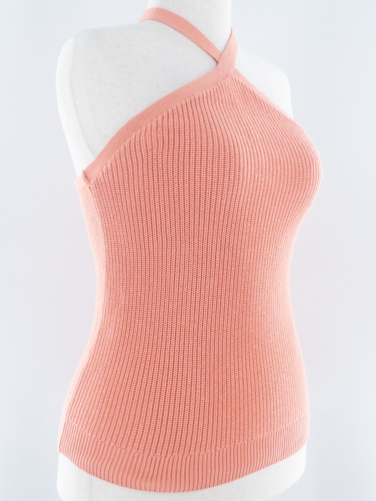 J Crew Coral Knit Cotton Blend Size L Sweaters
