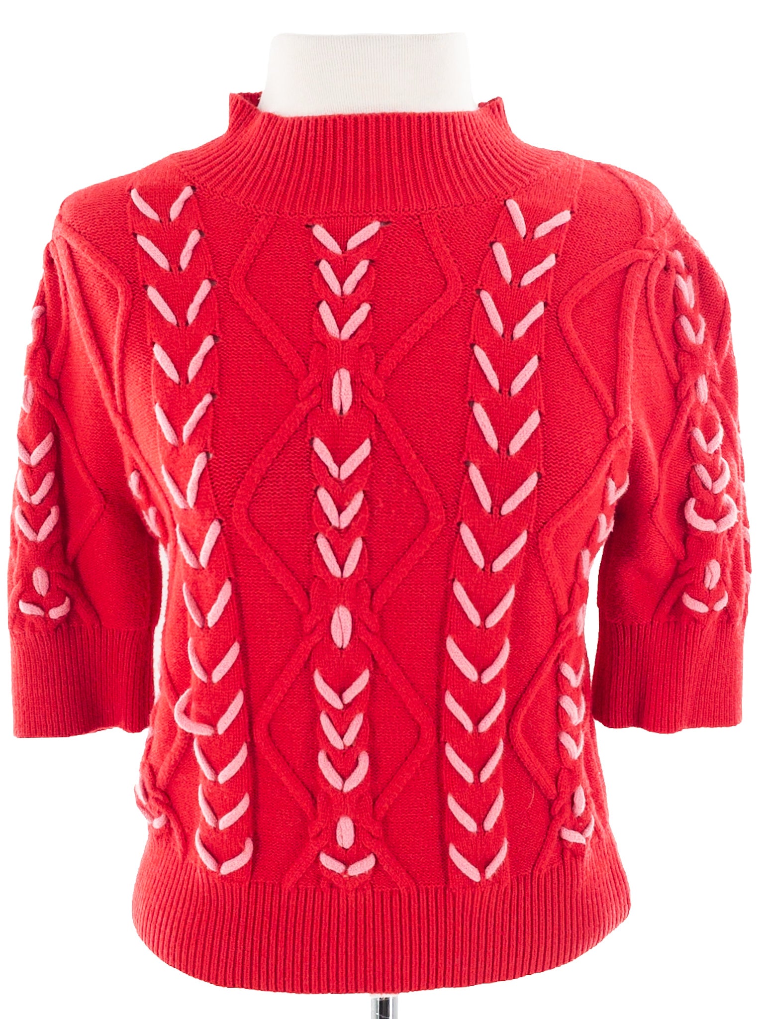 THML Red Pink Viscose Blend Size XS Sweaters