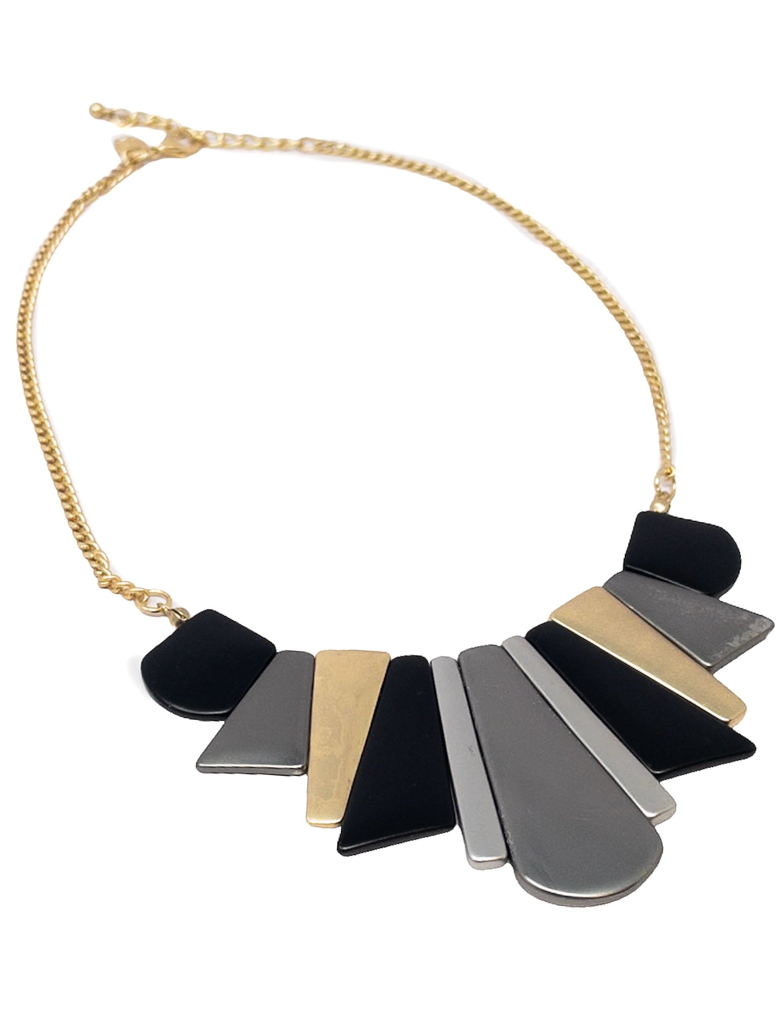 Charming Charlie Gold Black Necklaces