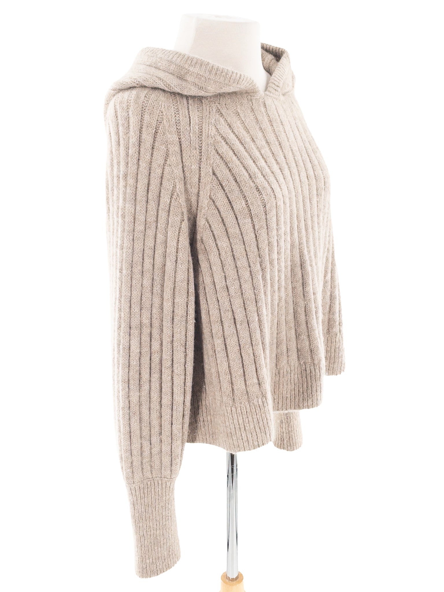 Eleven Six Oatmeal Ribbed Alpaca Blend Size XS/S Sweaters