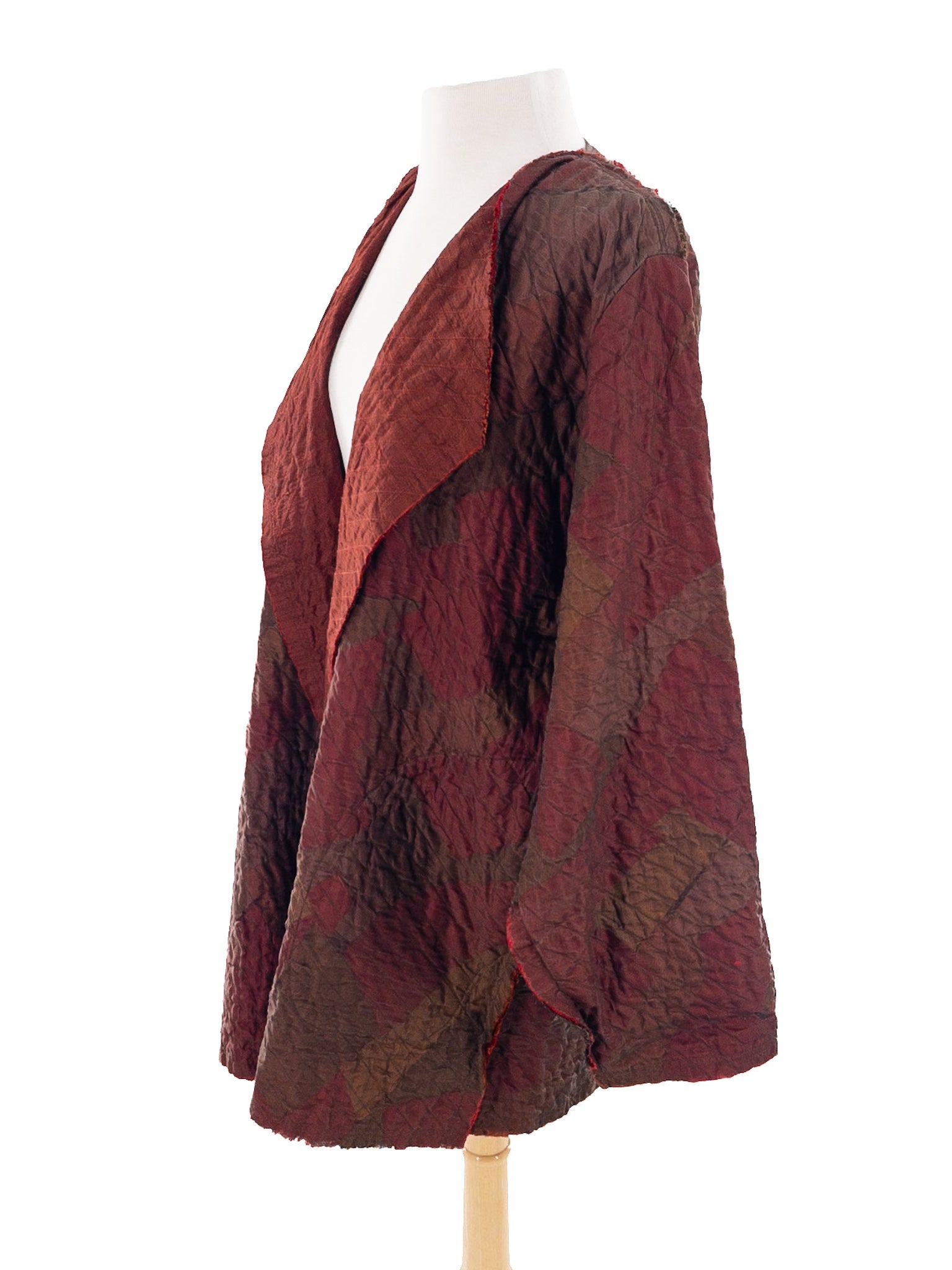 Tim Harding Brick Quilt Silk Size S Blazer