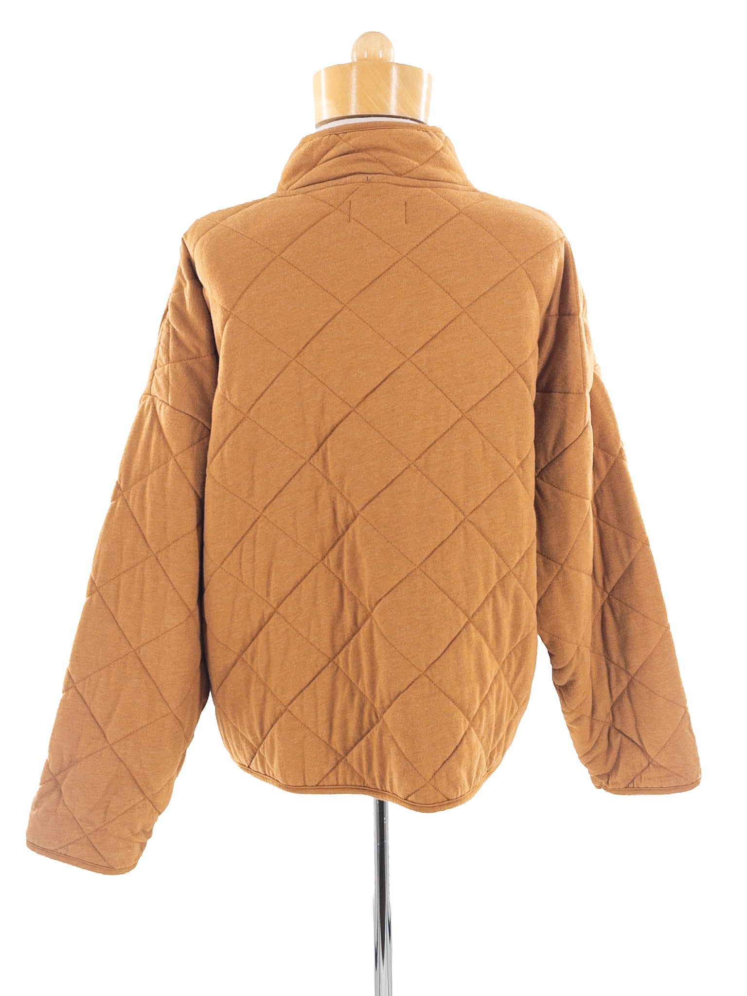 Z Supply Turmeric Quilt Cotton Blend Size M Jacket