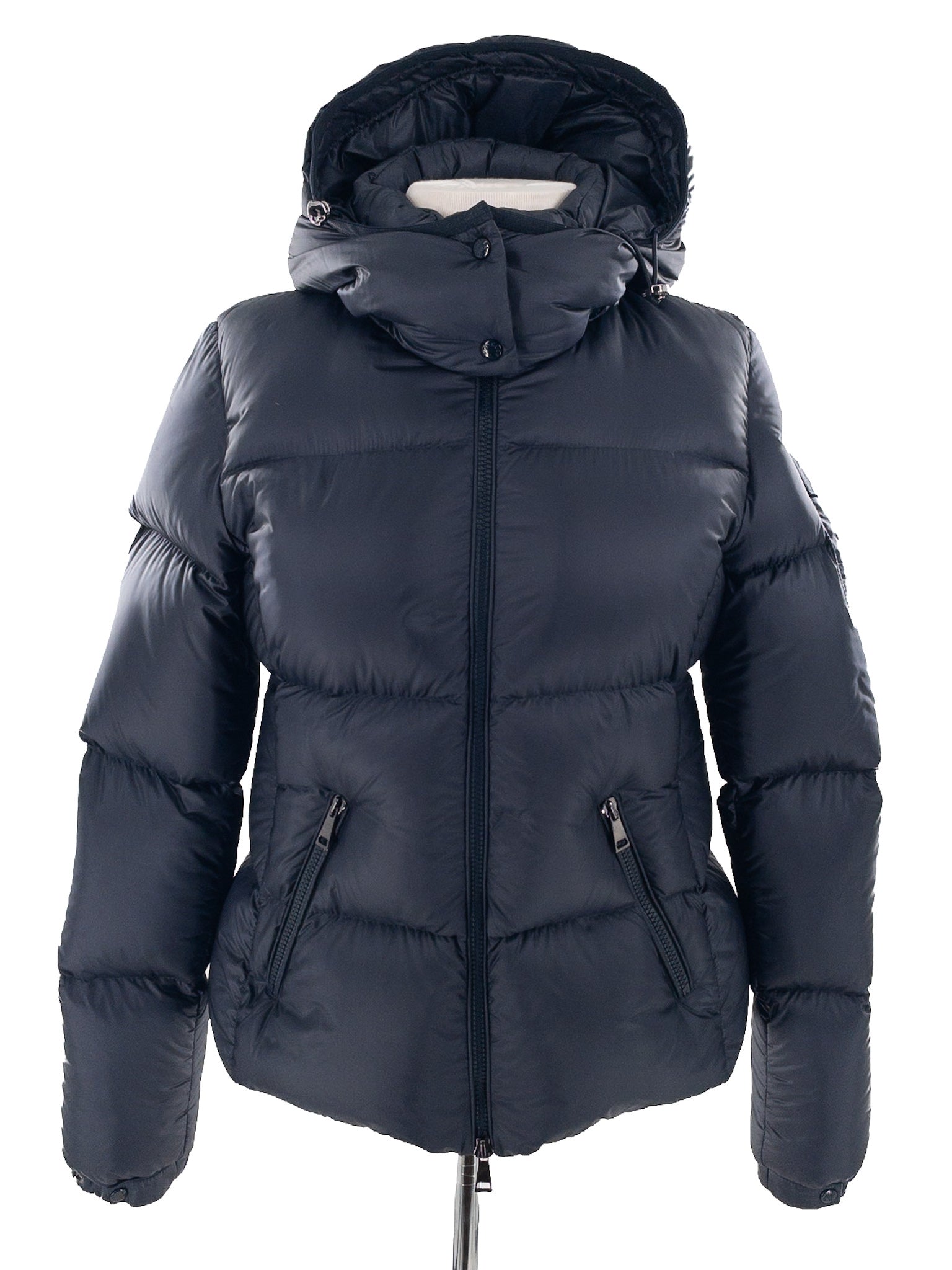 MONCLER Midnight Blue Puffer Down Size 2 Jacket