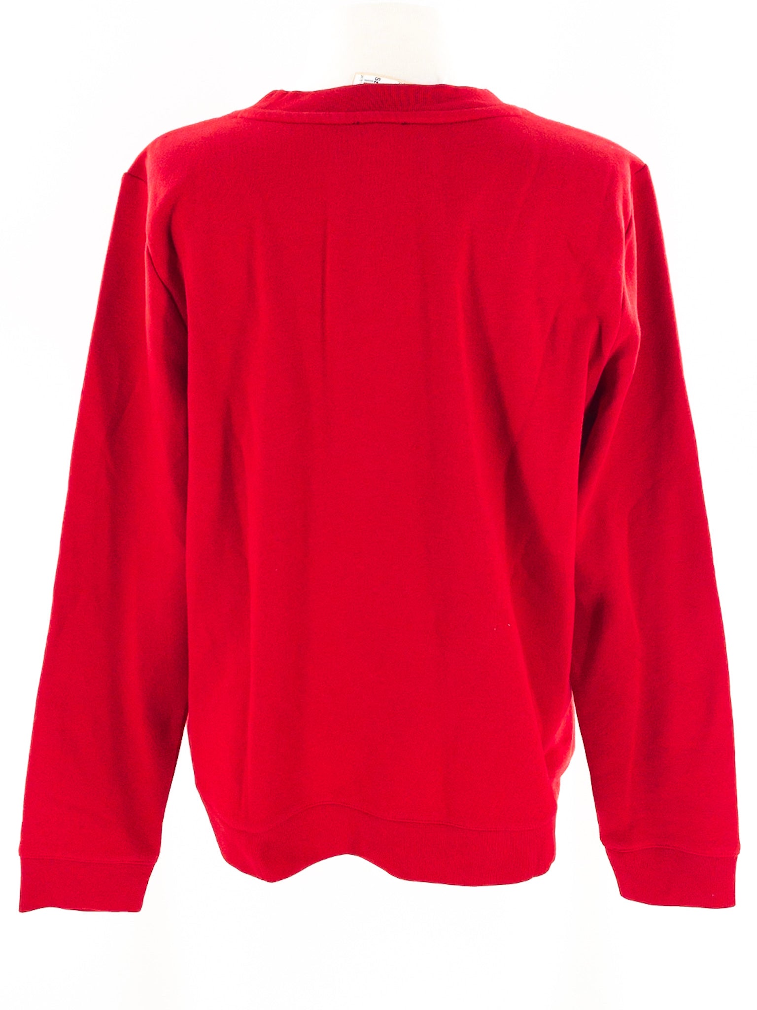 Talbots Red Embellished Polyester Blend Size L Sweatshirt