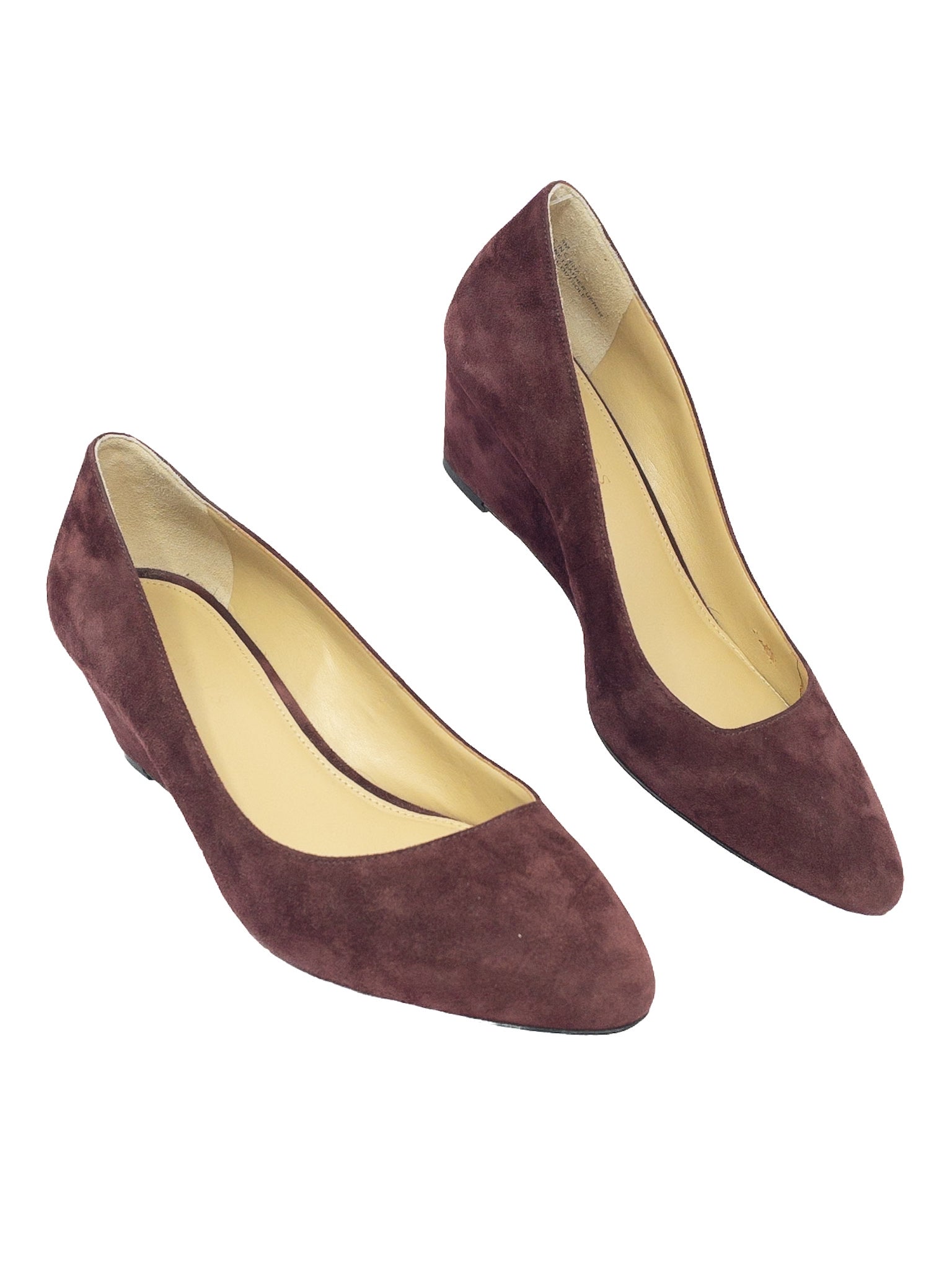 Talbots Wine Suede 8 Pumps