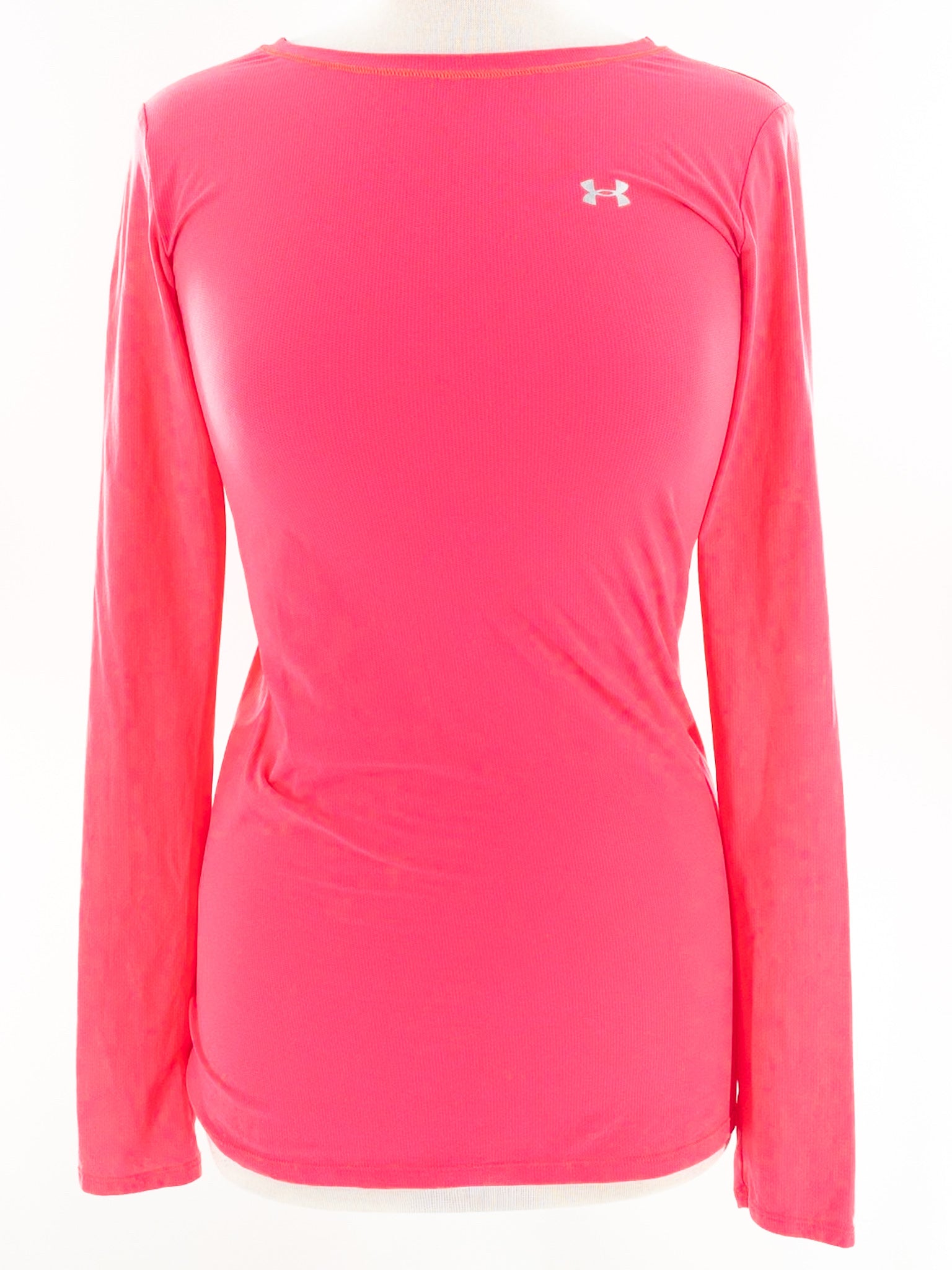 Under Armor Neon Pink Nylon Blend Size S T Shirts/Active