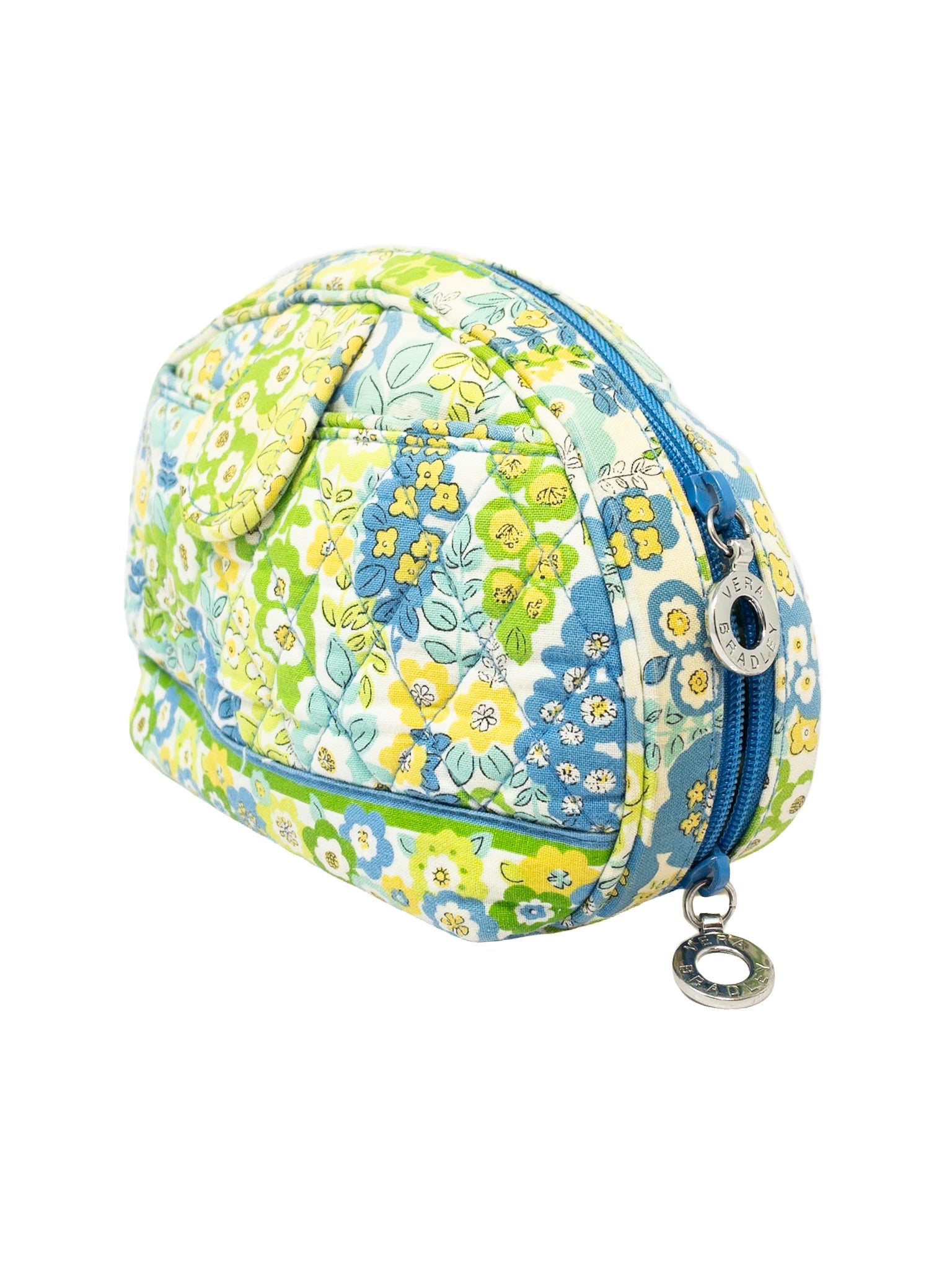 Vera Bradley Green Multi Floral Cotton Purse