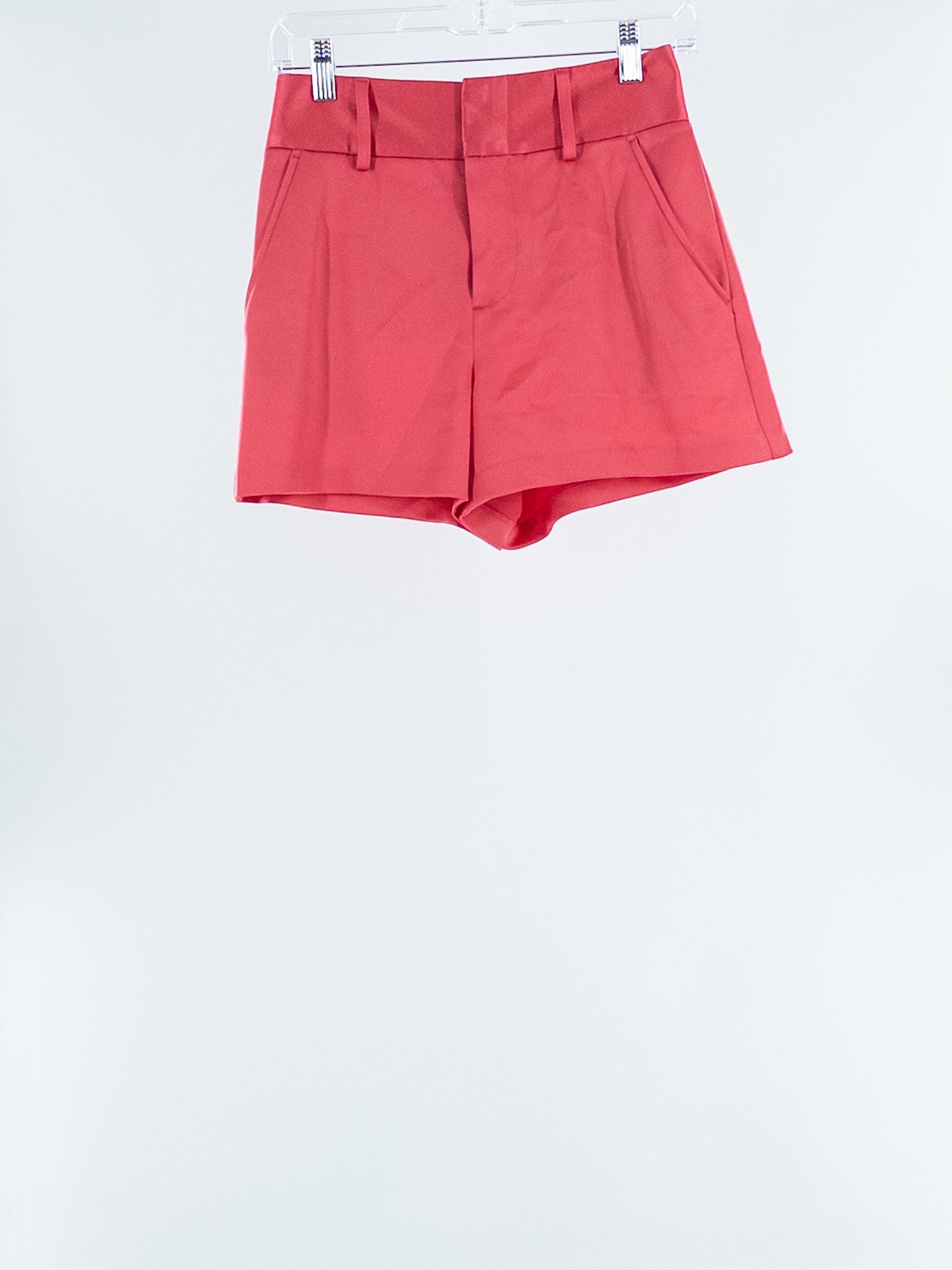 Alice +  Olivia Coral Triacetate Blend Shorts Size 0 Shorts