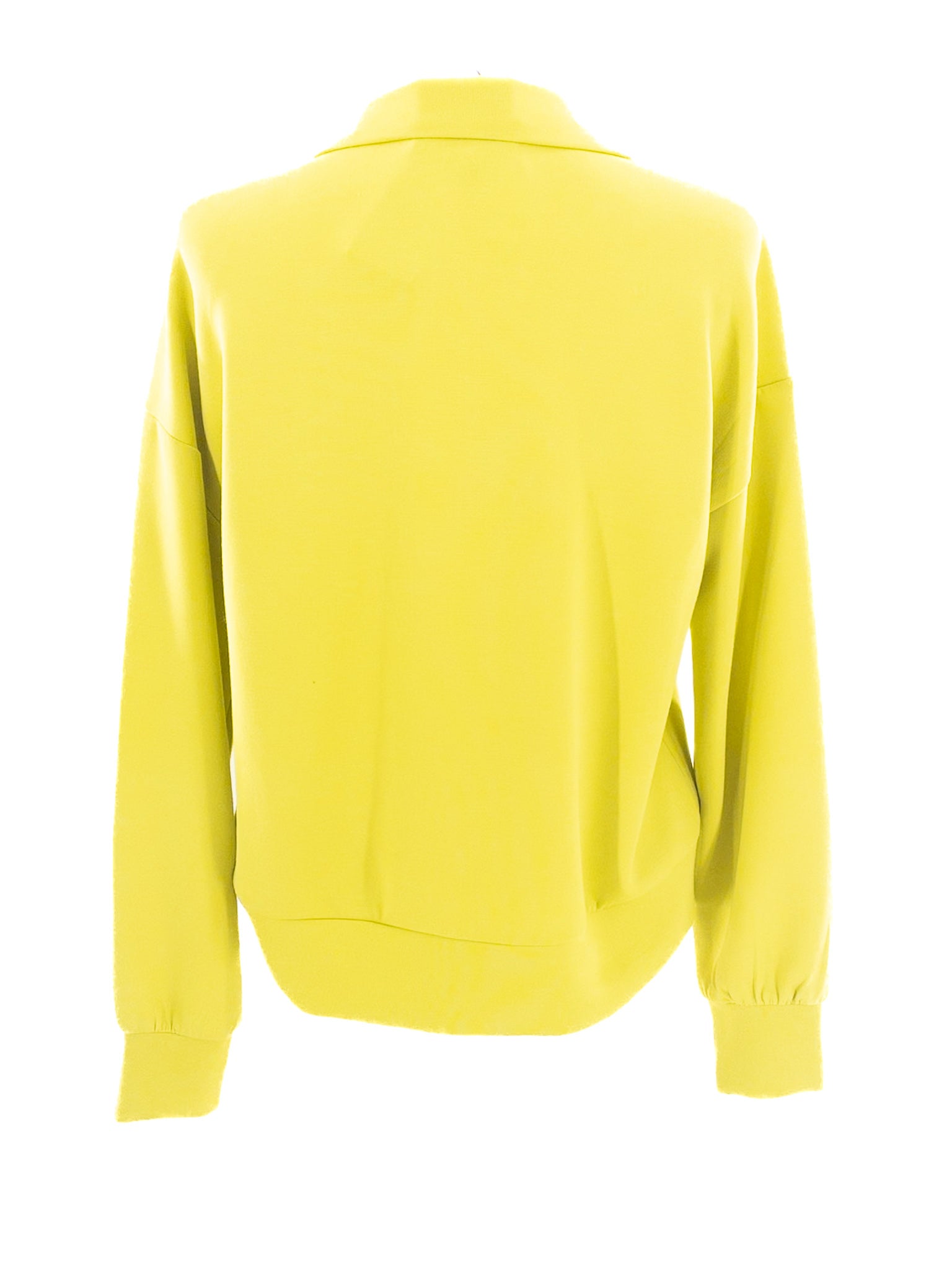 Truth Chartreuse Zip Polyester Blend Size S Sweatshirt