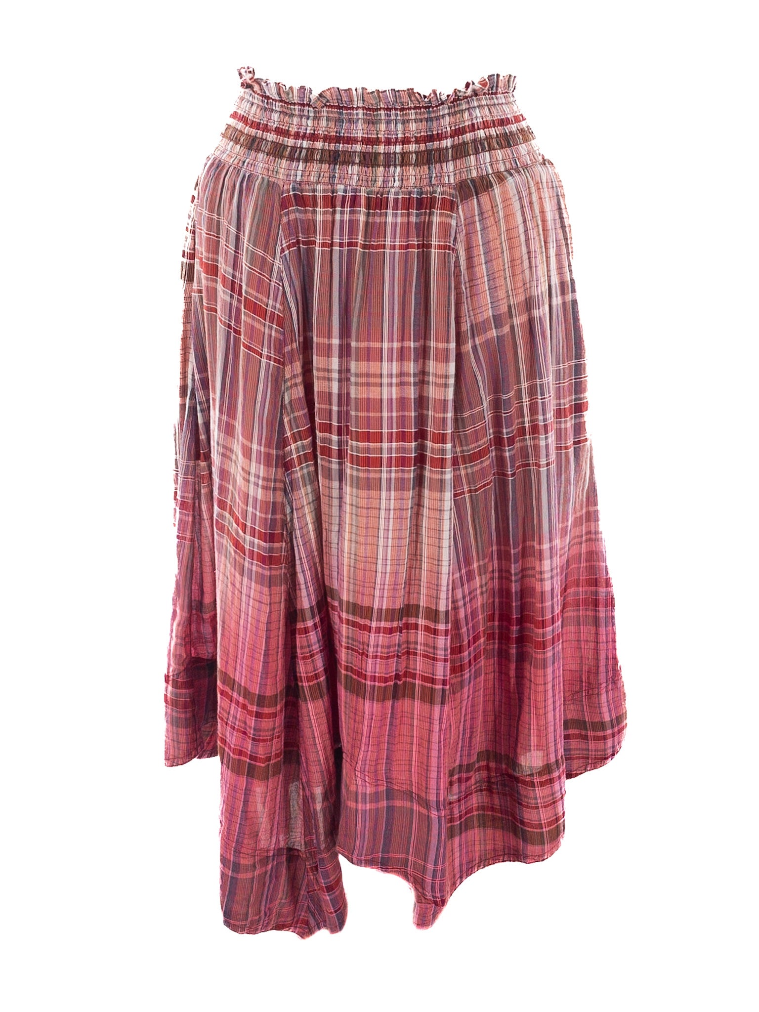 Pilcro Multi-Color Plaid Cotton Size XS Skirt