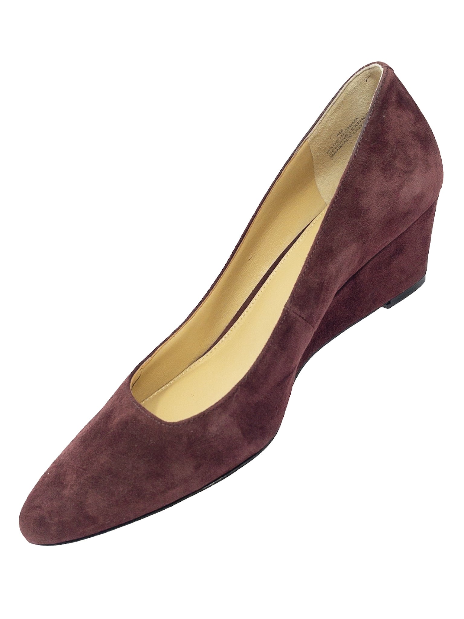 Talbots Wine Suede 8 Pumps