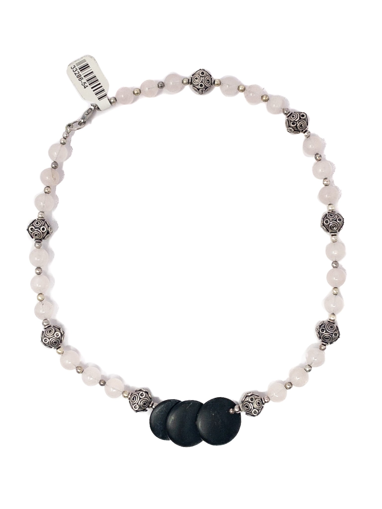 Deb Roberts Pink Silver Beaded Necklaces