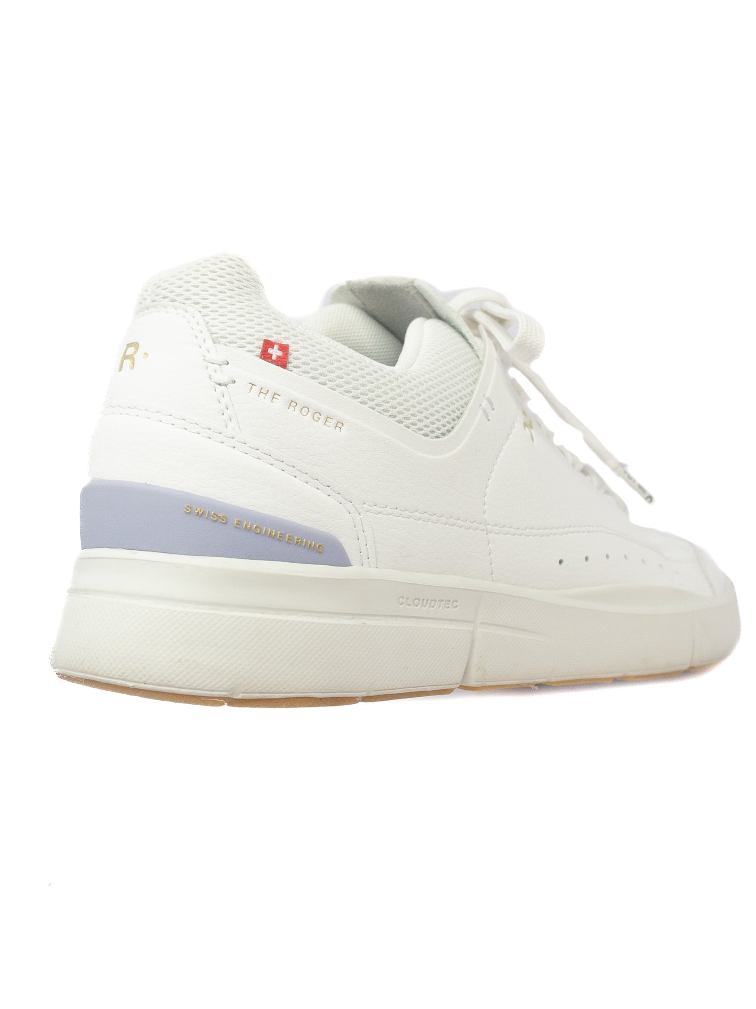 On Cloud White Tie Leather 9.5 Sneakers