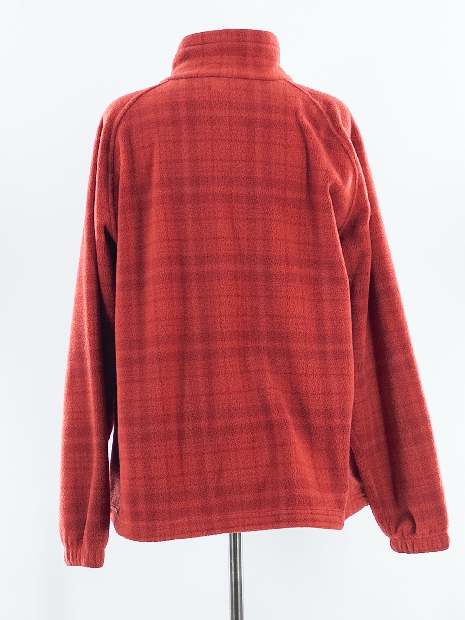 Columbia Red Plaid Polyester Size 2X Jacket