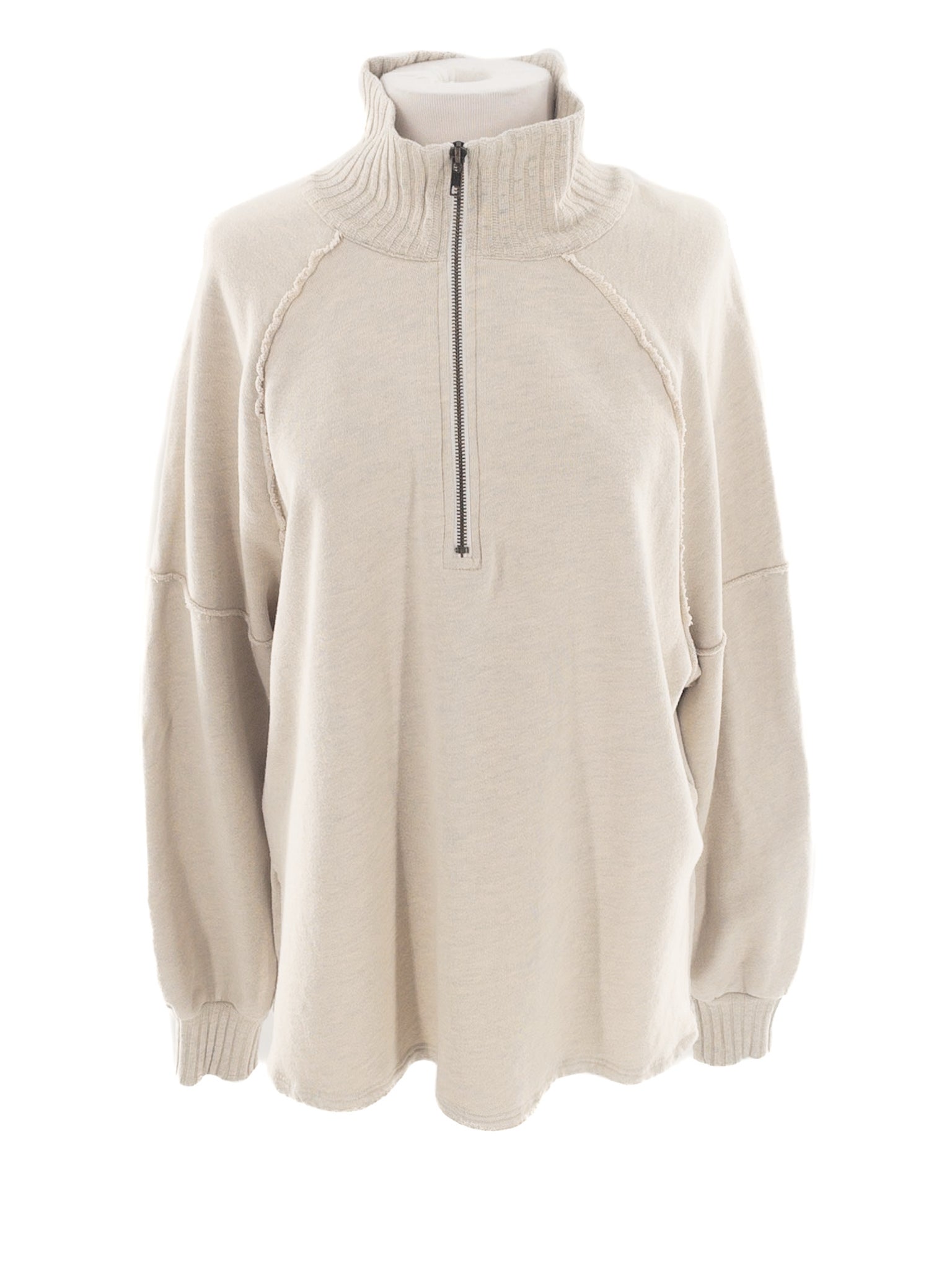 Project Social Sand Cotton Blend Size M Sweatshirt