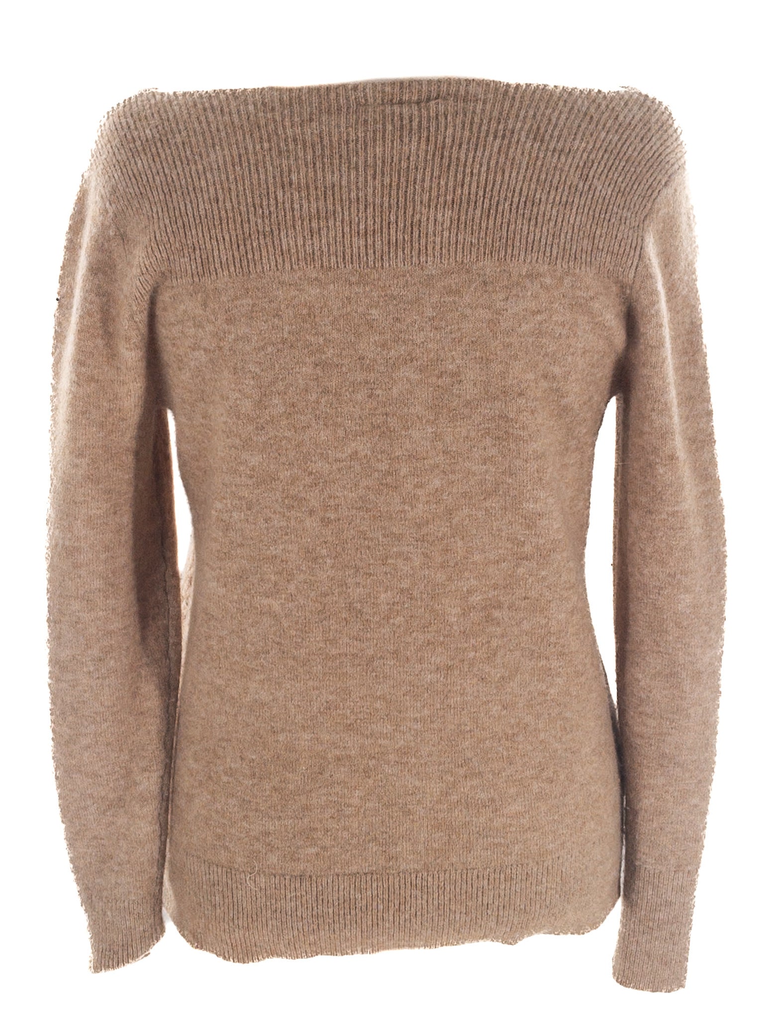 Loft Tan Argyle Acrylic Blend Size M Sweaters