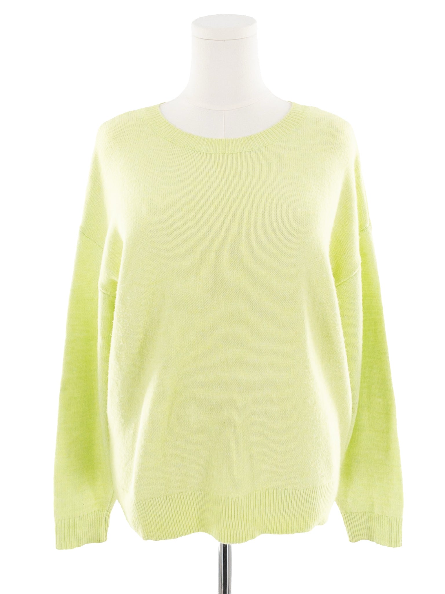 Elizabeth and James Neon Green Polyester Blend Size L Sweaters