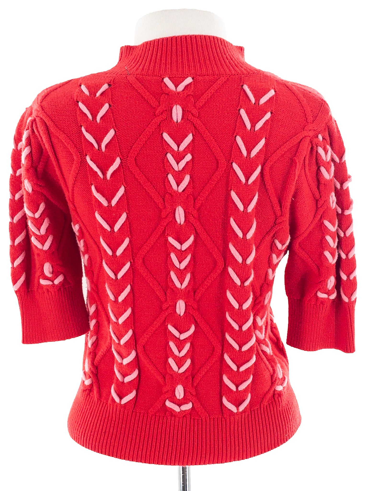 THML Red Pink Viscose Blend Size XS Sweaters