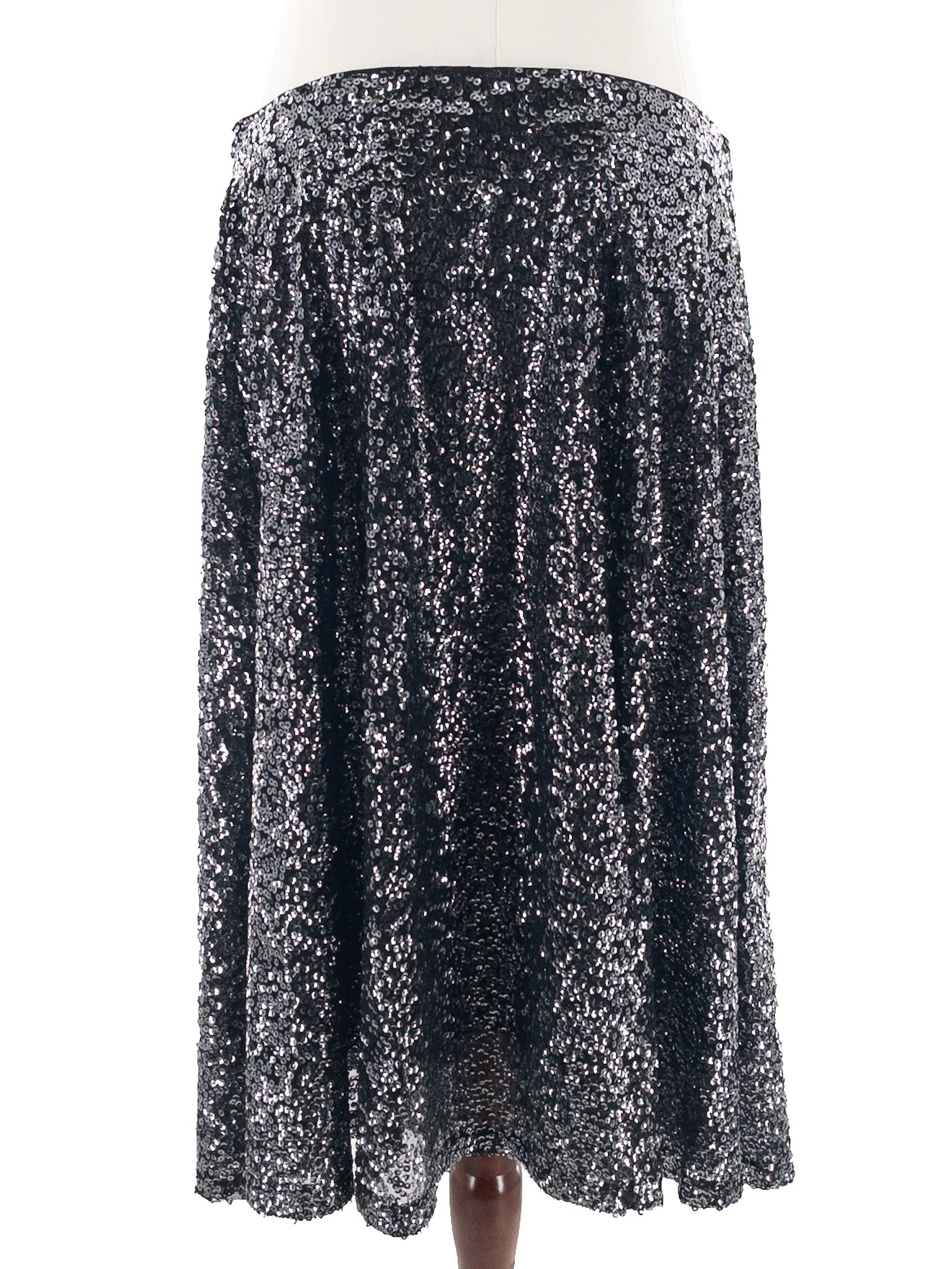 Lane Bryant Charcoal Sequin Polyester Size 18/20 Skirt