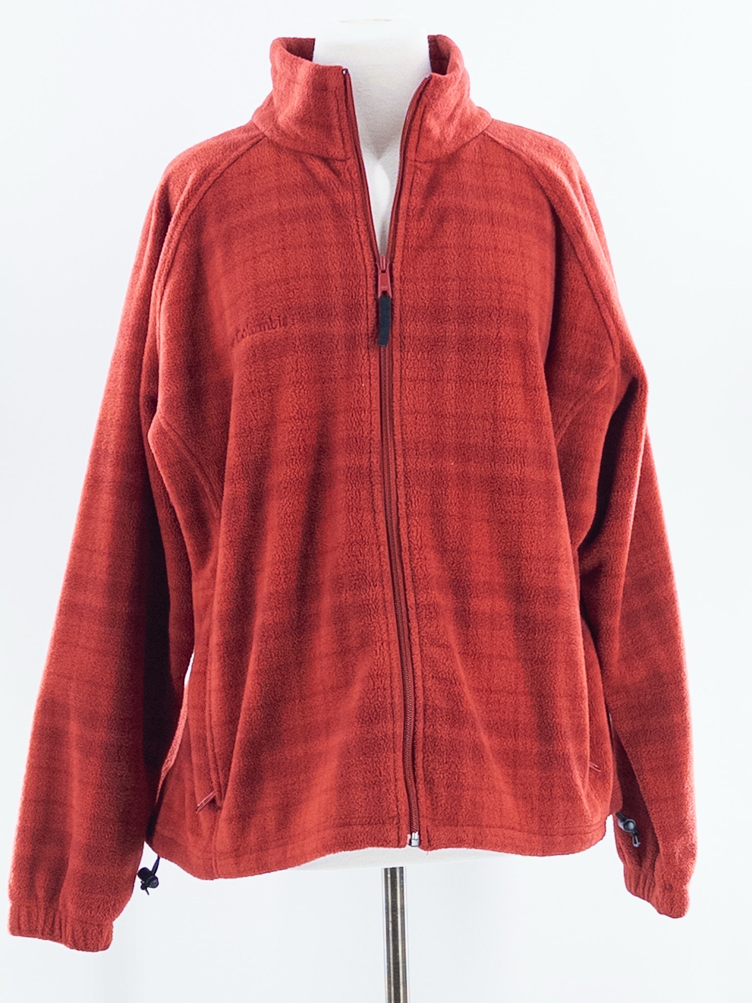 Columbia Red Plaid Polyester Size 2X Jacket