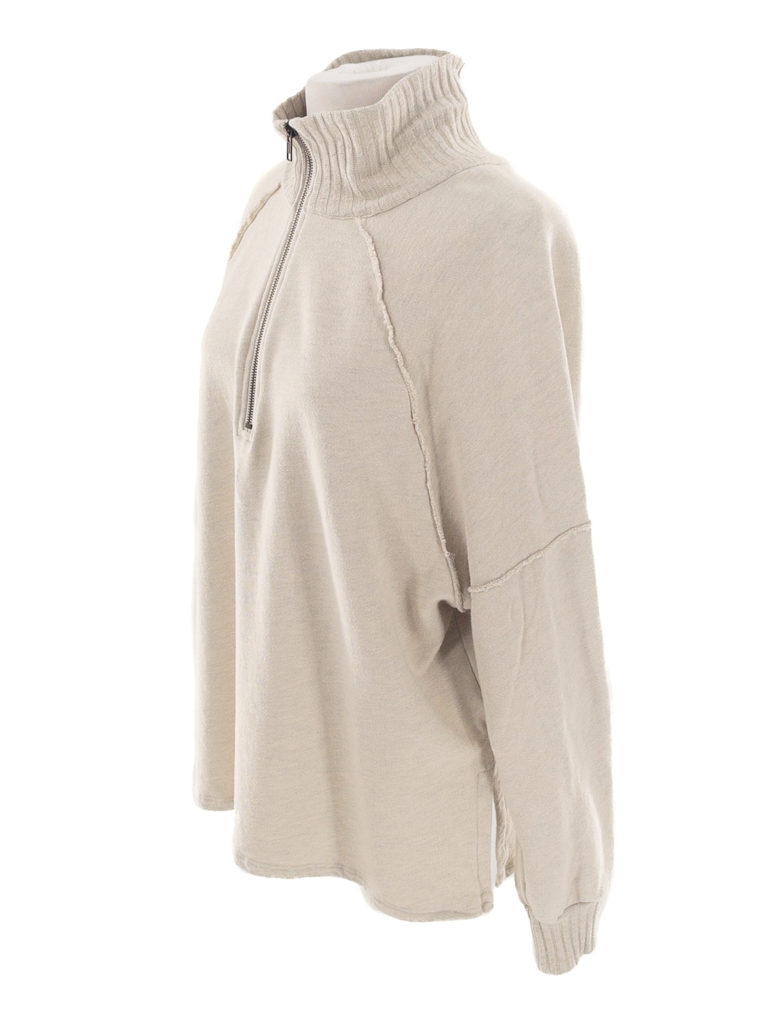 Project Social Sand Cotton Blend Size M Sweatshirt