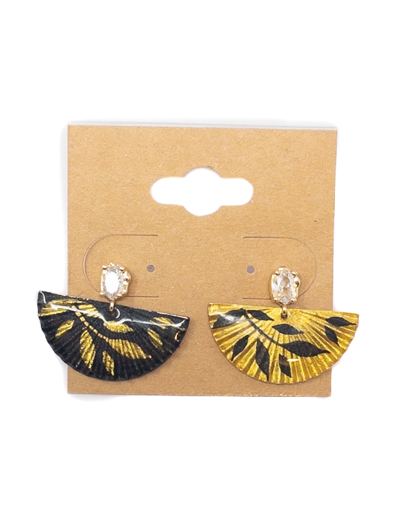 Black Gold Earrings