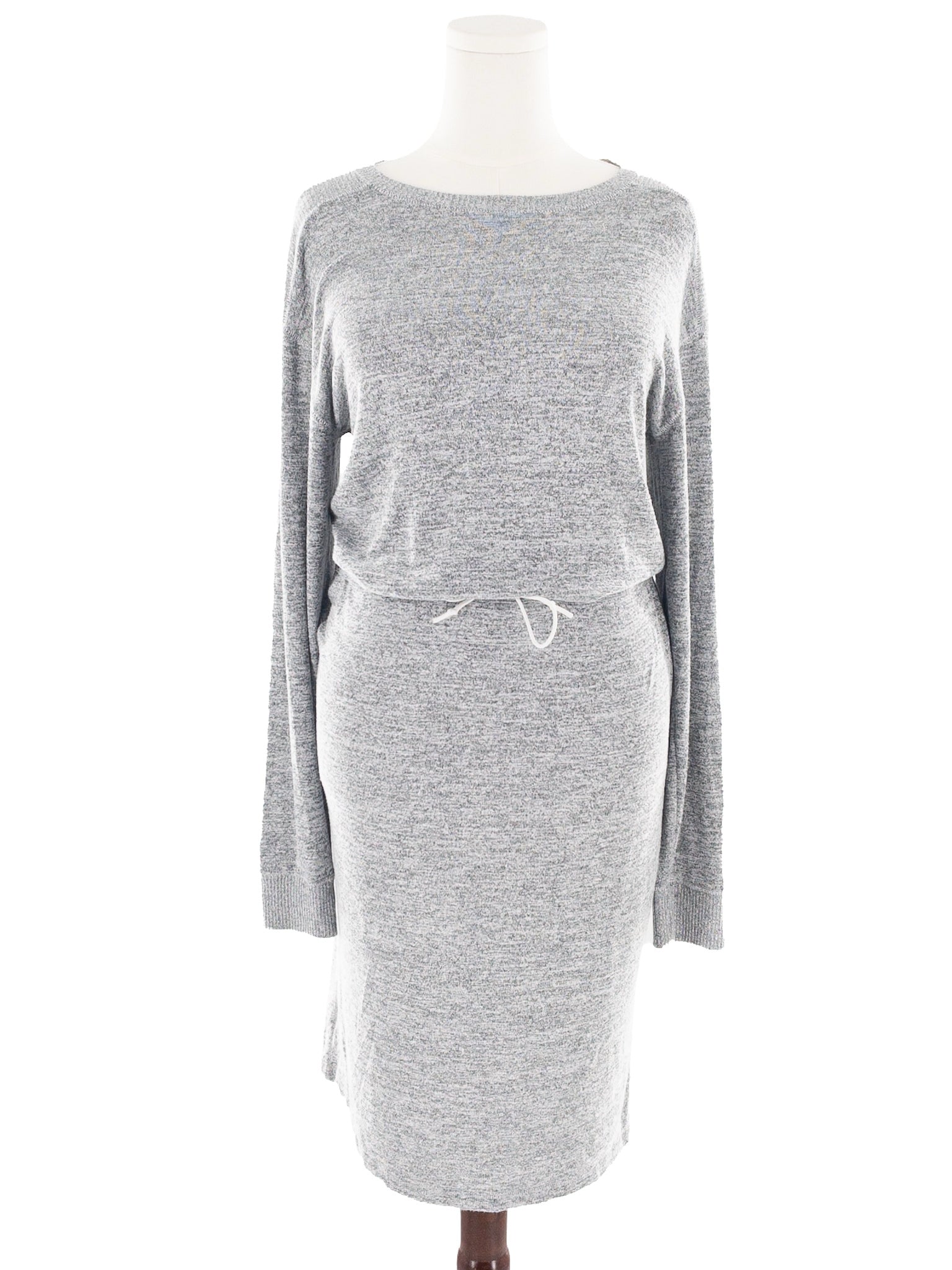 Rag & Bone Gray Heather Rayon Blend Long Sleeve Size M Dress