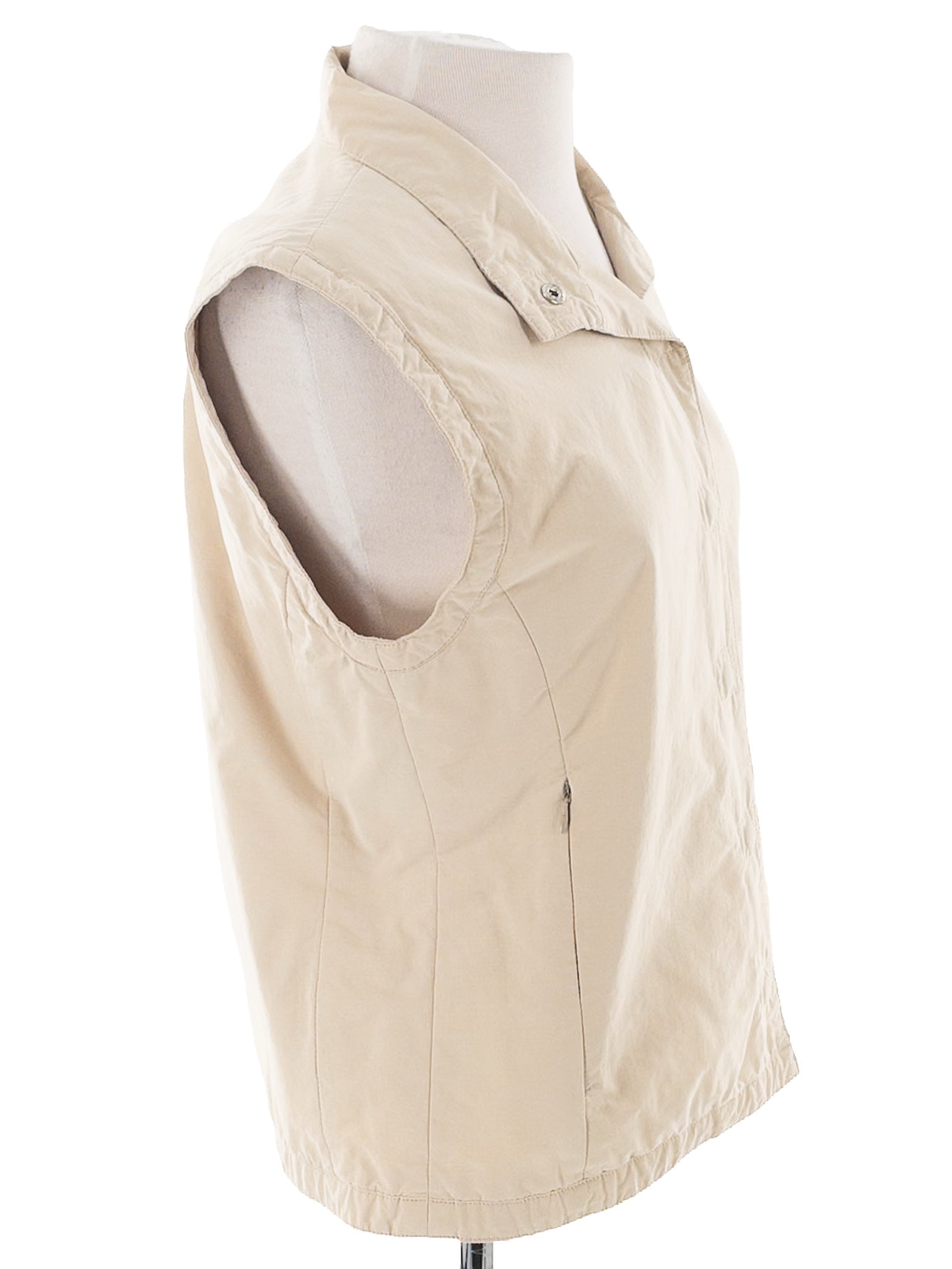 Faconnable Tan Cotton Size S Vest