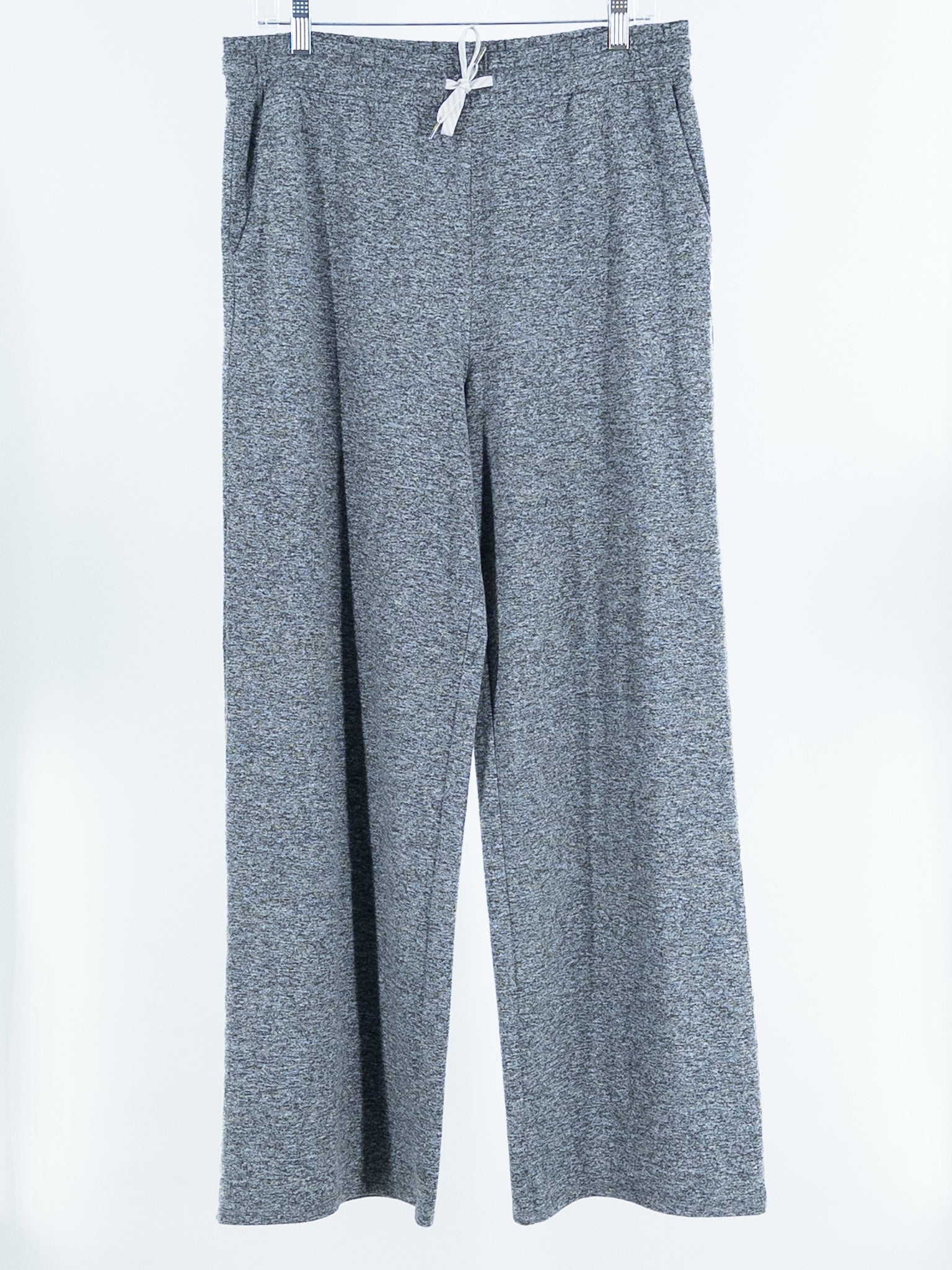 Vuori Gray Marled Polyester Blend Size L Pants/Active