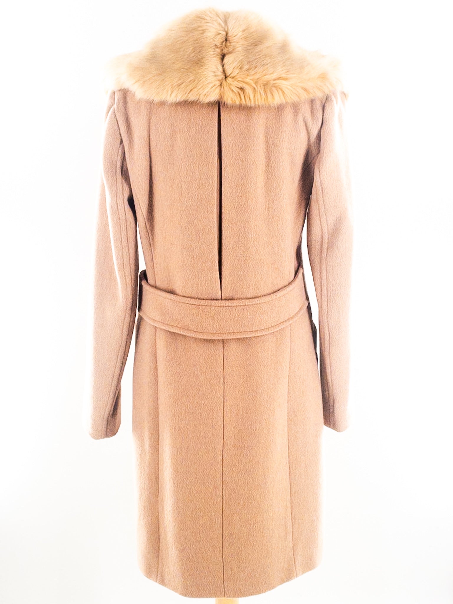 Eliza J Camel Wool Blend Size 6 Coat