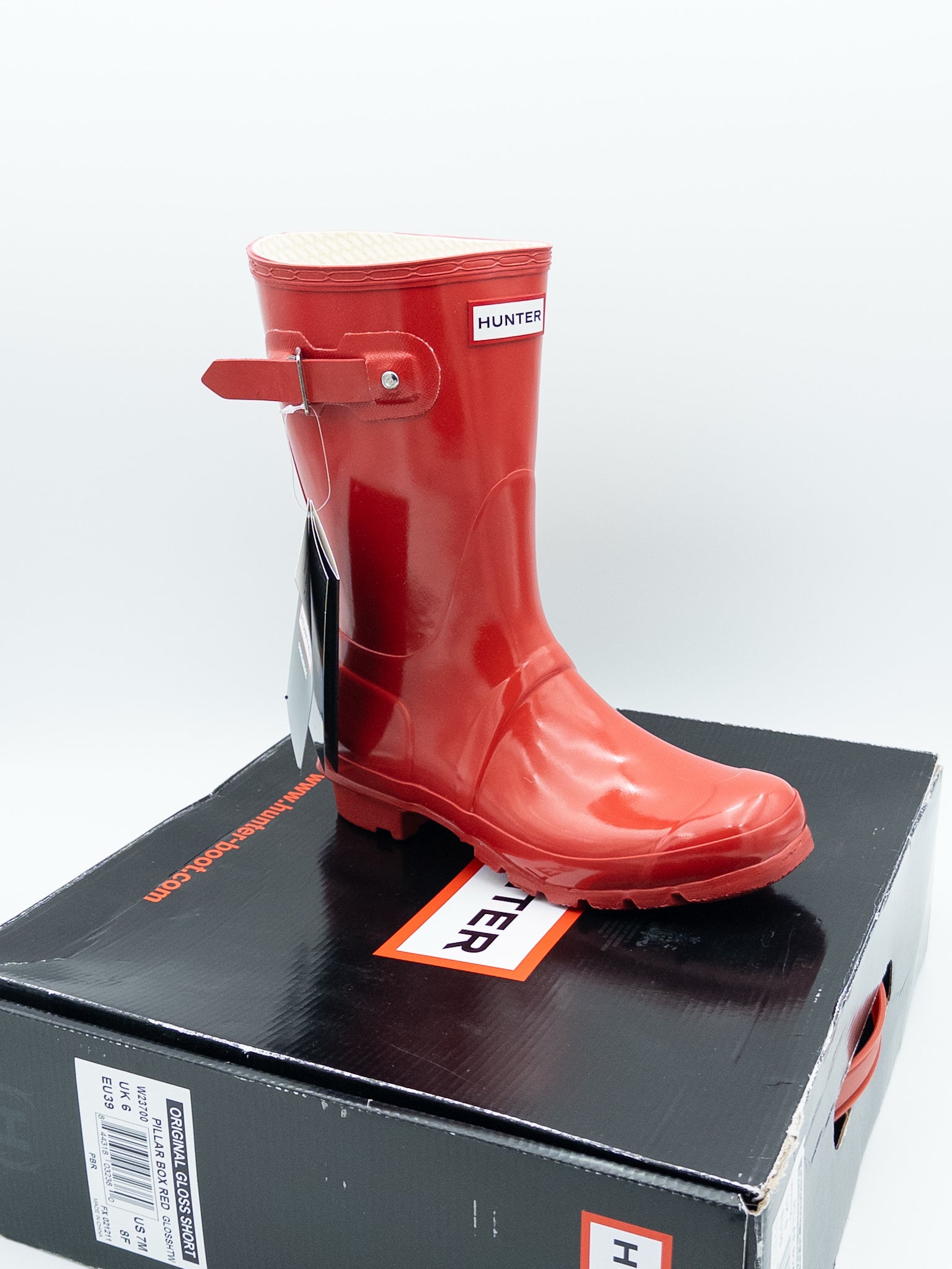 Hunter Red Rubber 8 Boots