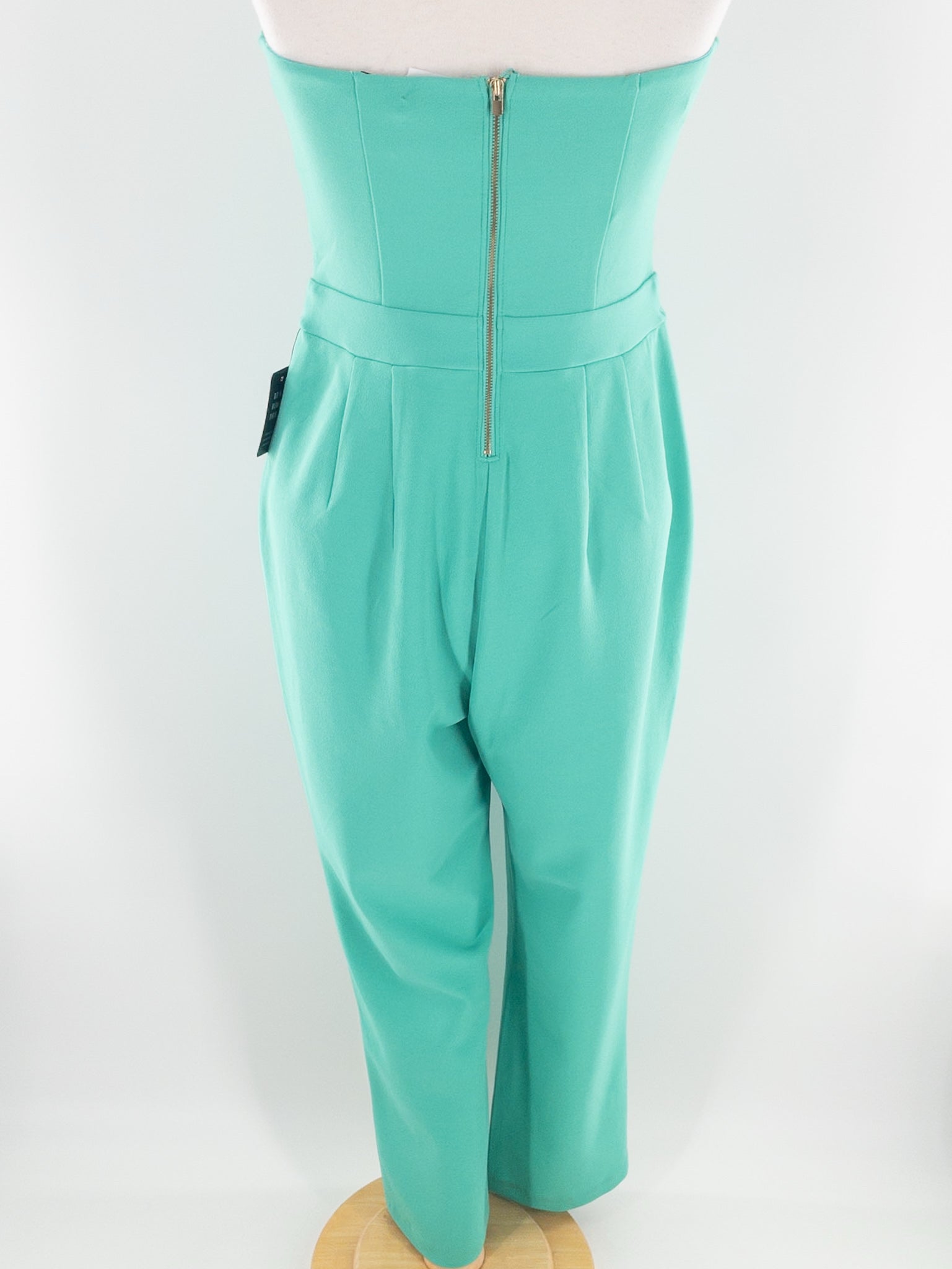Express Lime Pleat Polyester Relaxed Size 8 Jumpsuits