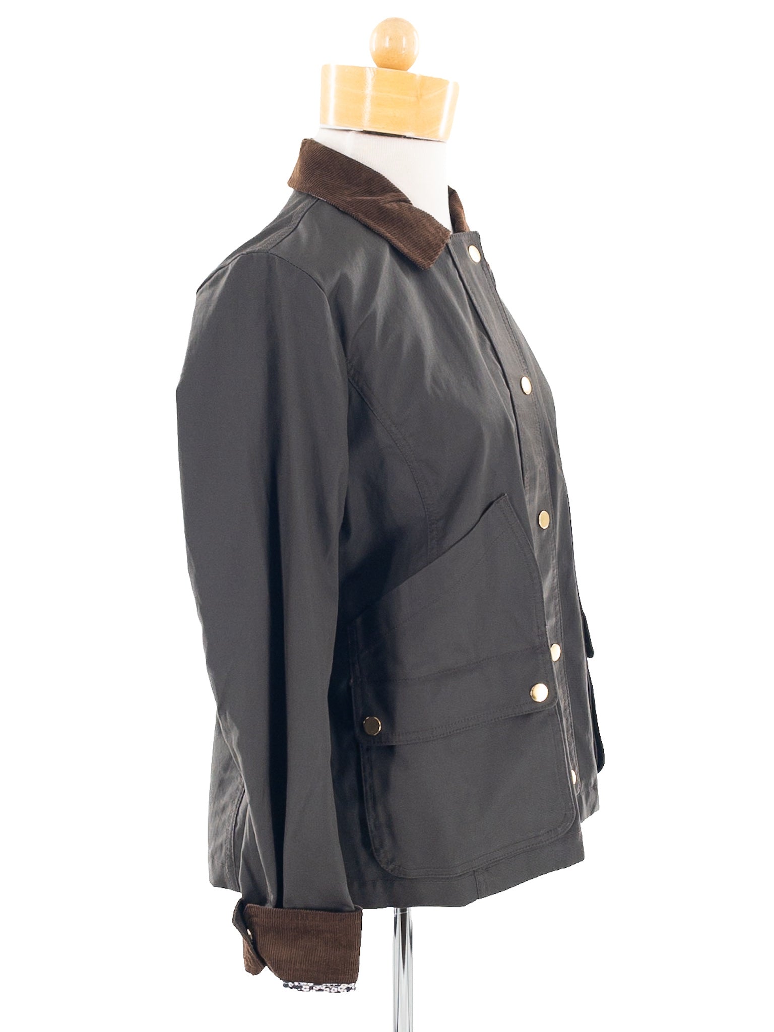 J Crew Brown Cotton Blend Size S Jacket