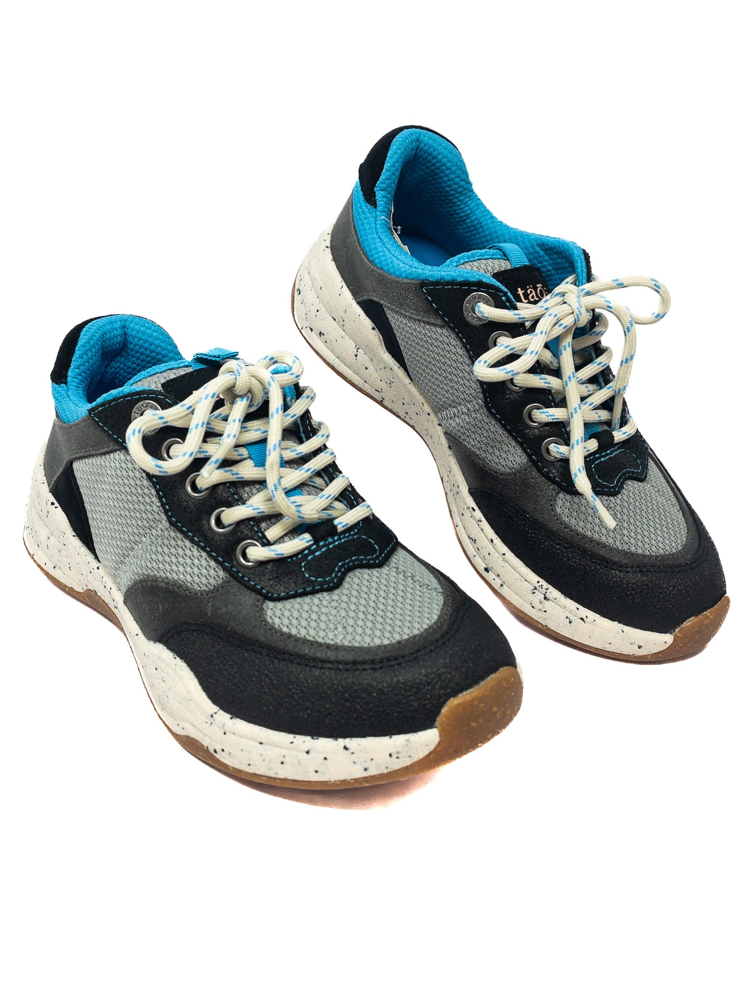 Taos Gray Multi Mixed Canvas 7.5 Sneakers