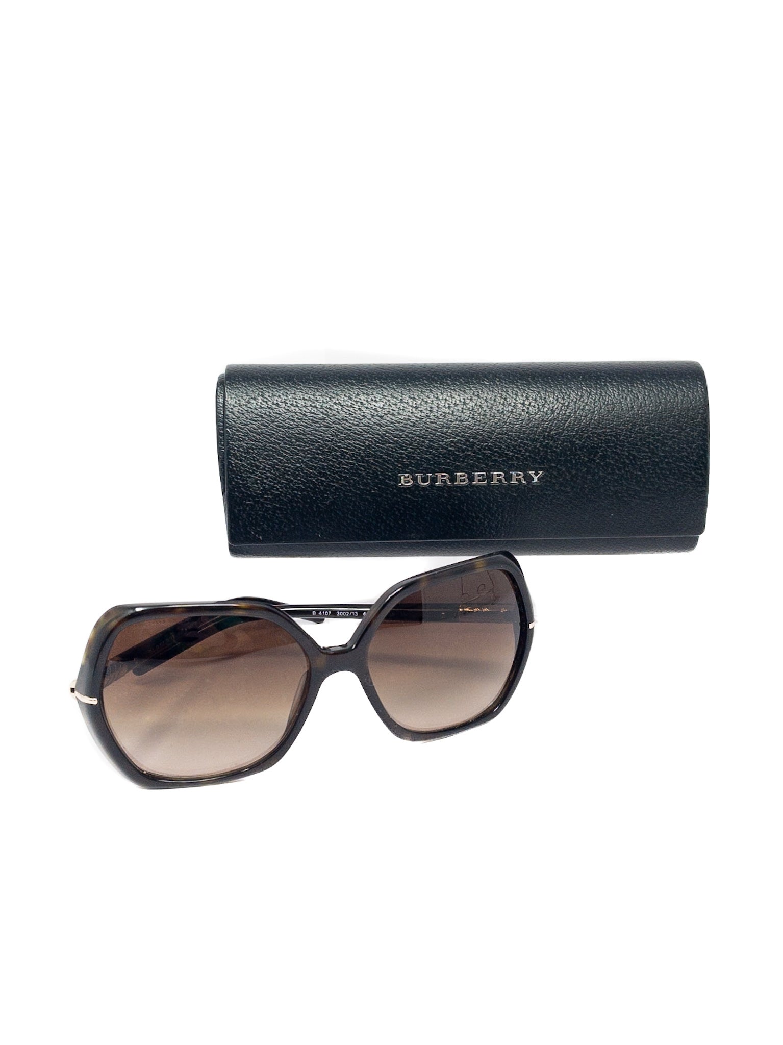 Burberry Brown Tortoise Sunglasses