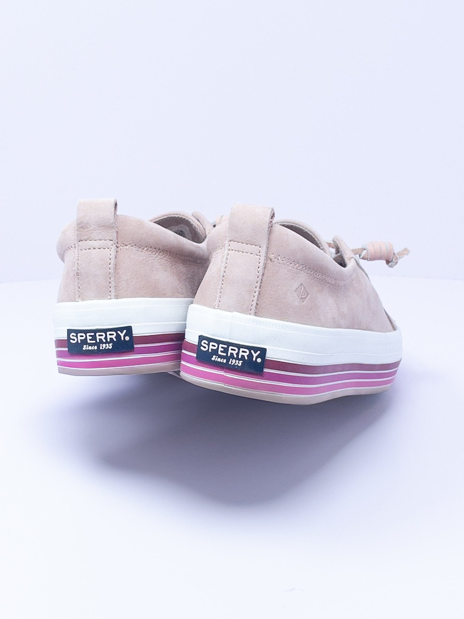 Sperry Blush Platform Suede 7.5 Sneakers