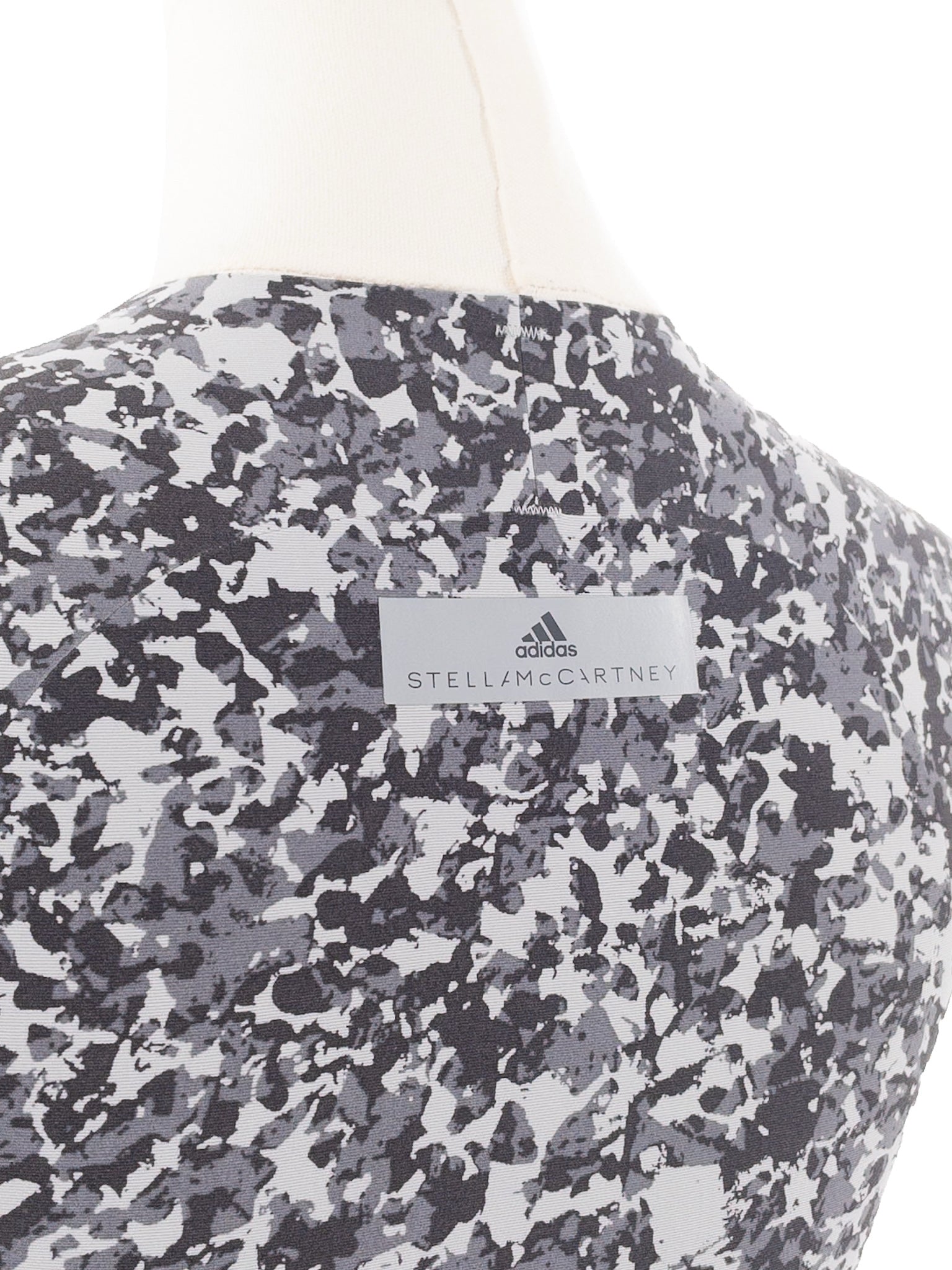 Stella McCartney Gray Lavender Camoflage Stretch Size M Tanks/Active