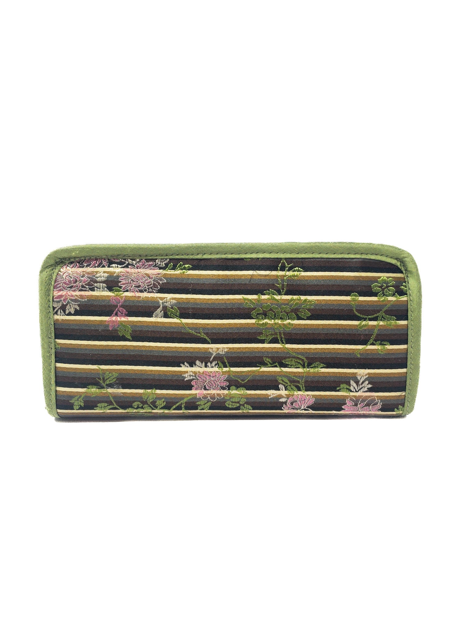 Goody Goody Green Rose Fabric Wallet