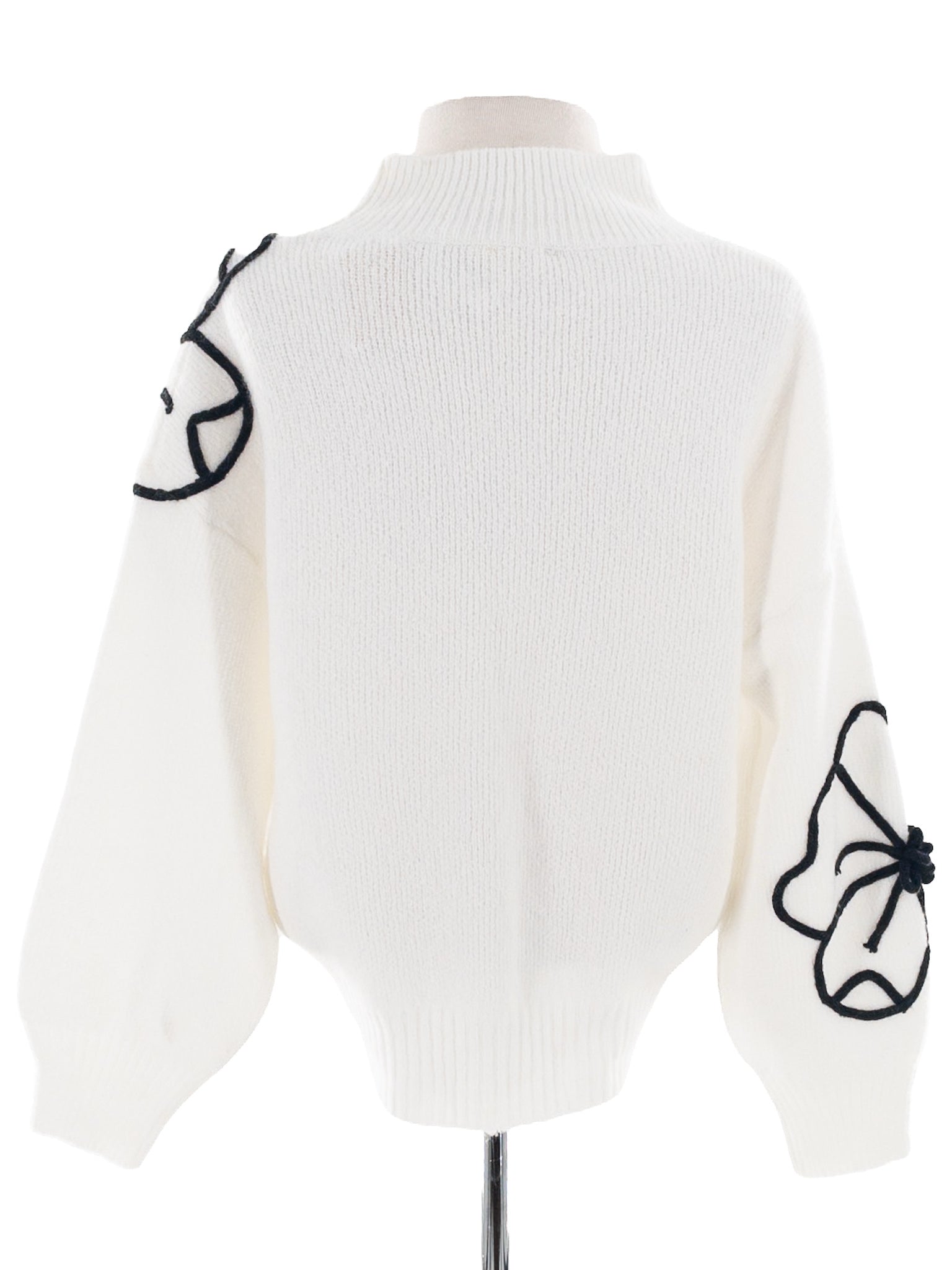Lisa Todd Gray Ribbed Cashmere Blend Size S Sweaters