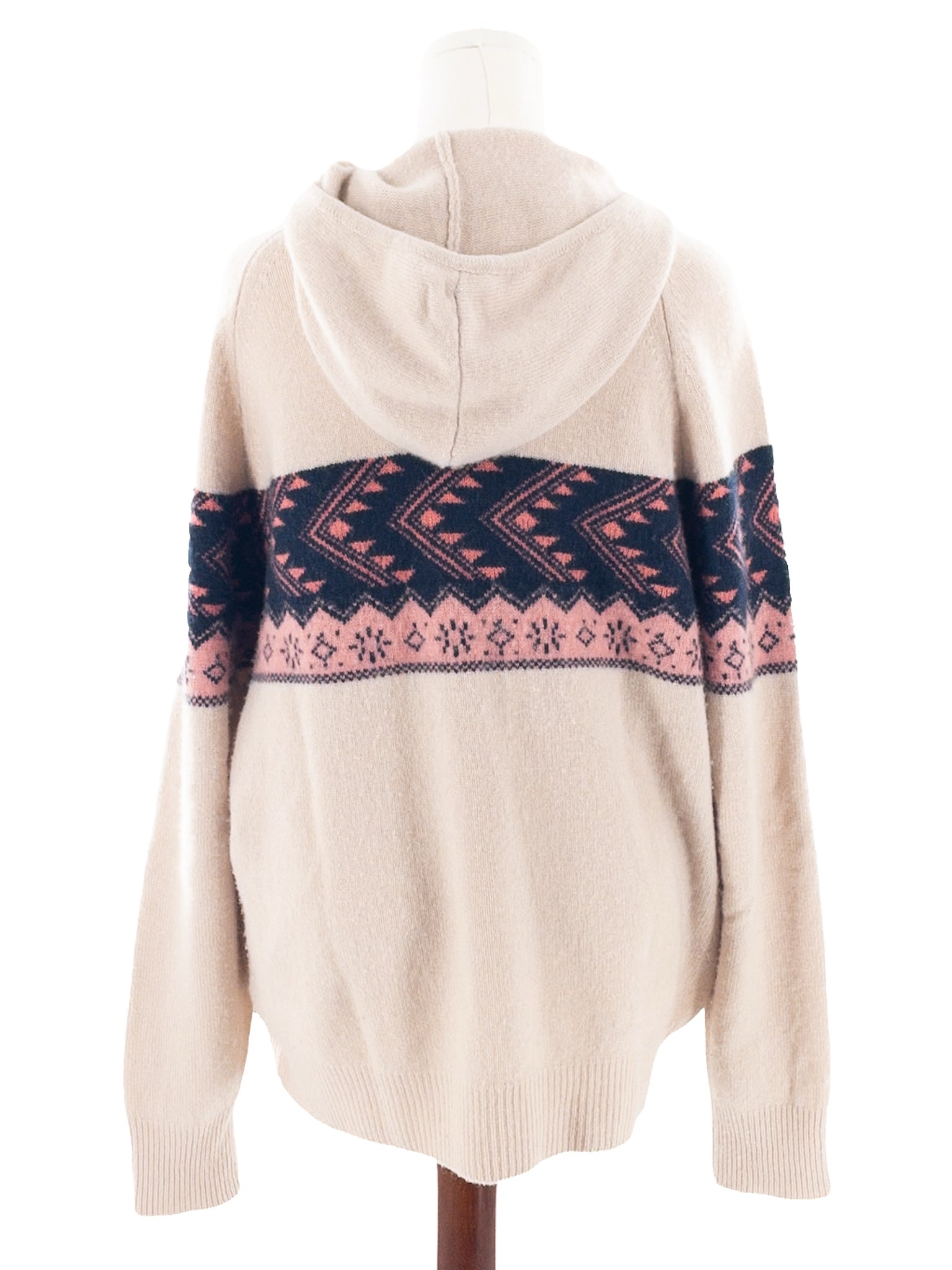 J Crew Tan Multi Print Cashmere Size 2X Sweaters