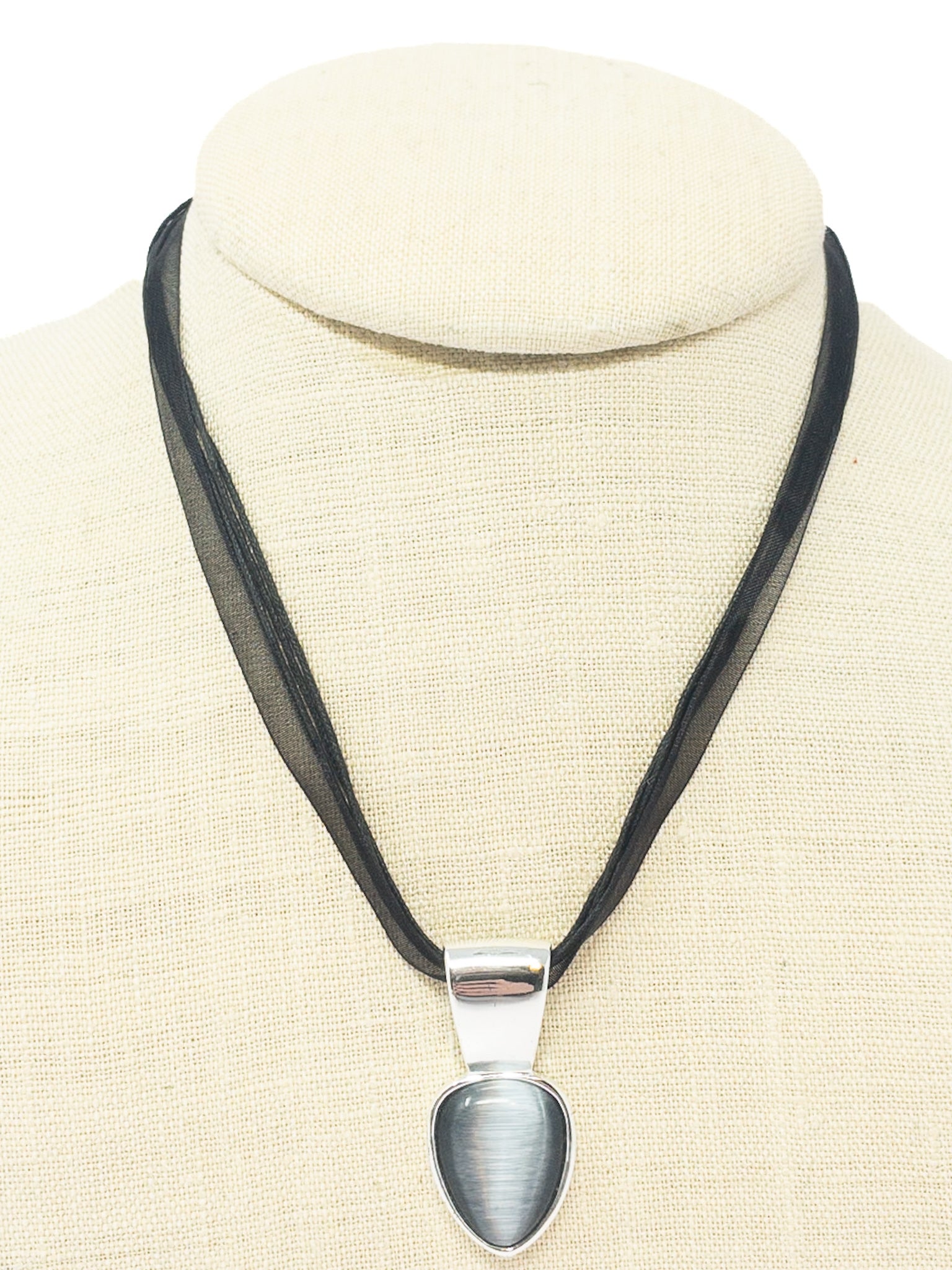 Black Silver Necklaces