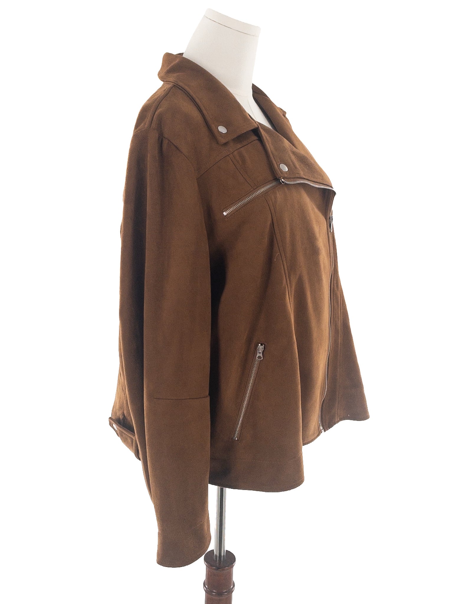 Anthropologie Copper Polyester Size XL Jacket