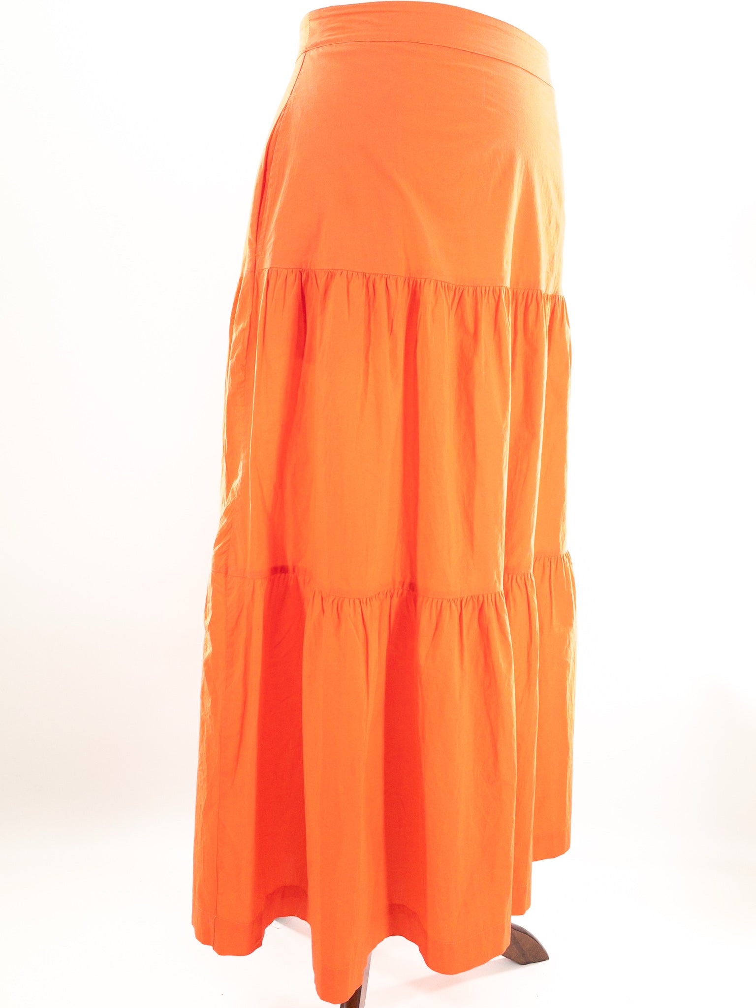 Gap Orange Tiers Cotton Size 8 Skirt