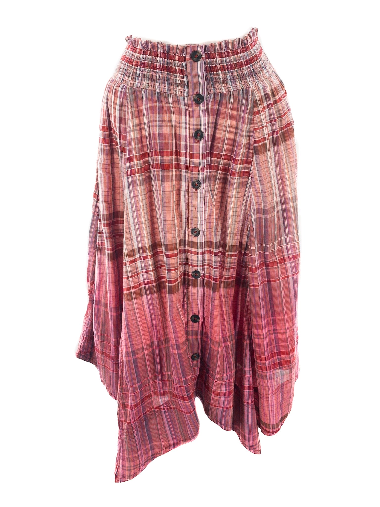 Pilcro Multi-Color Plaid Cotton Size XS Skirt