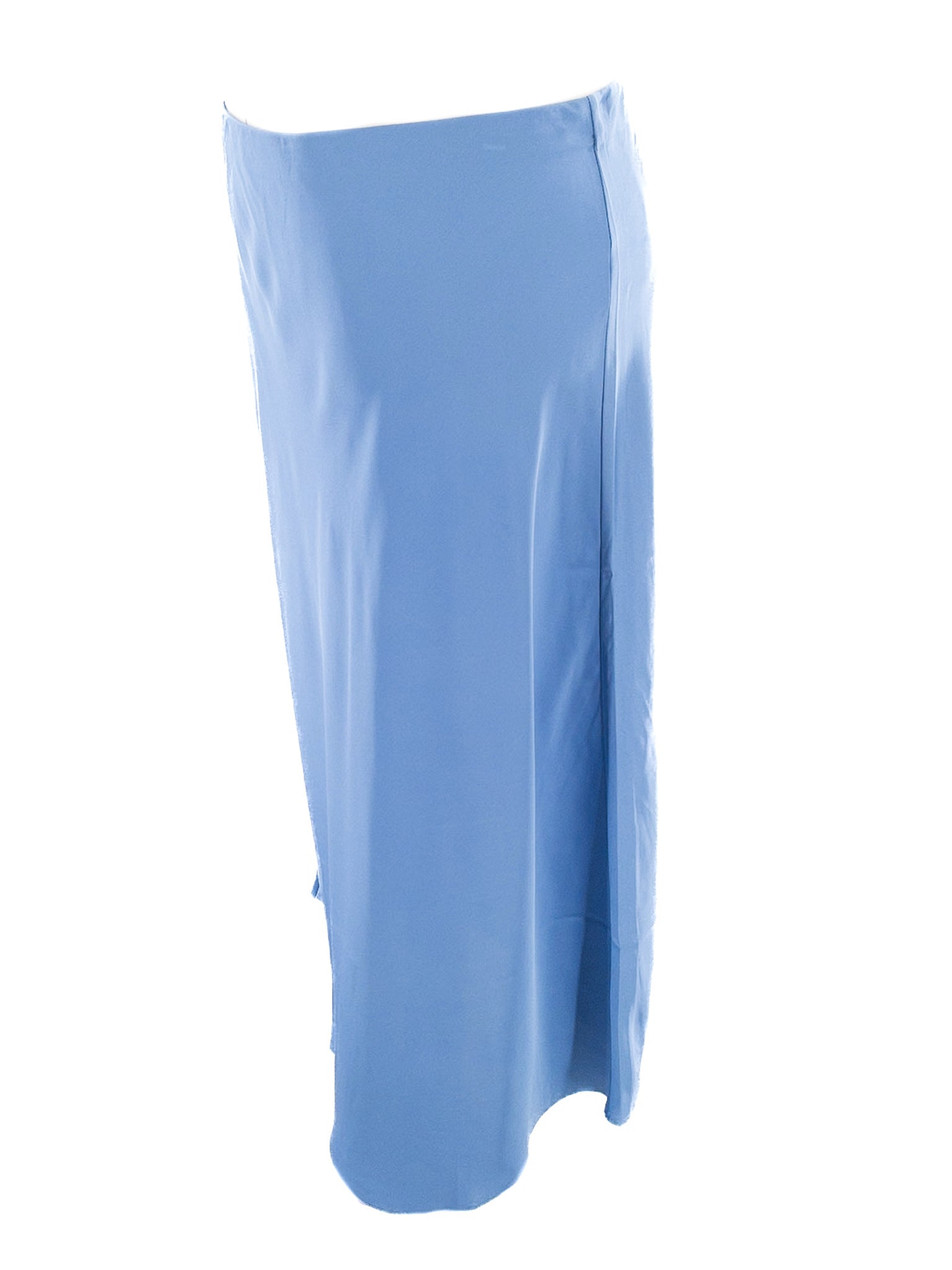 J Crew Light Blue Polyester Size LT Skirt