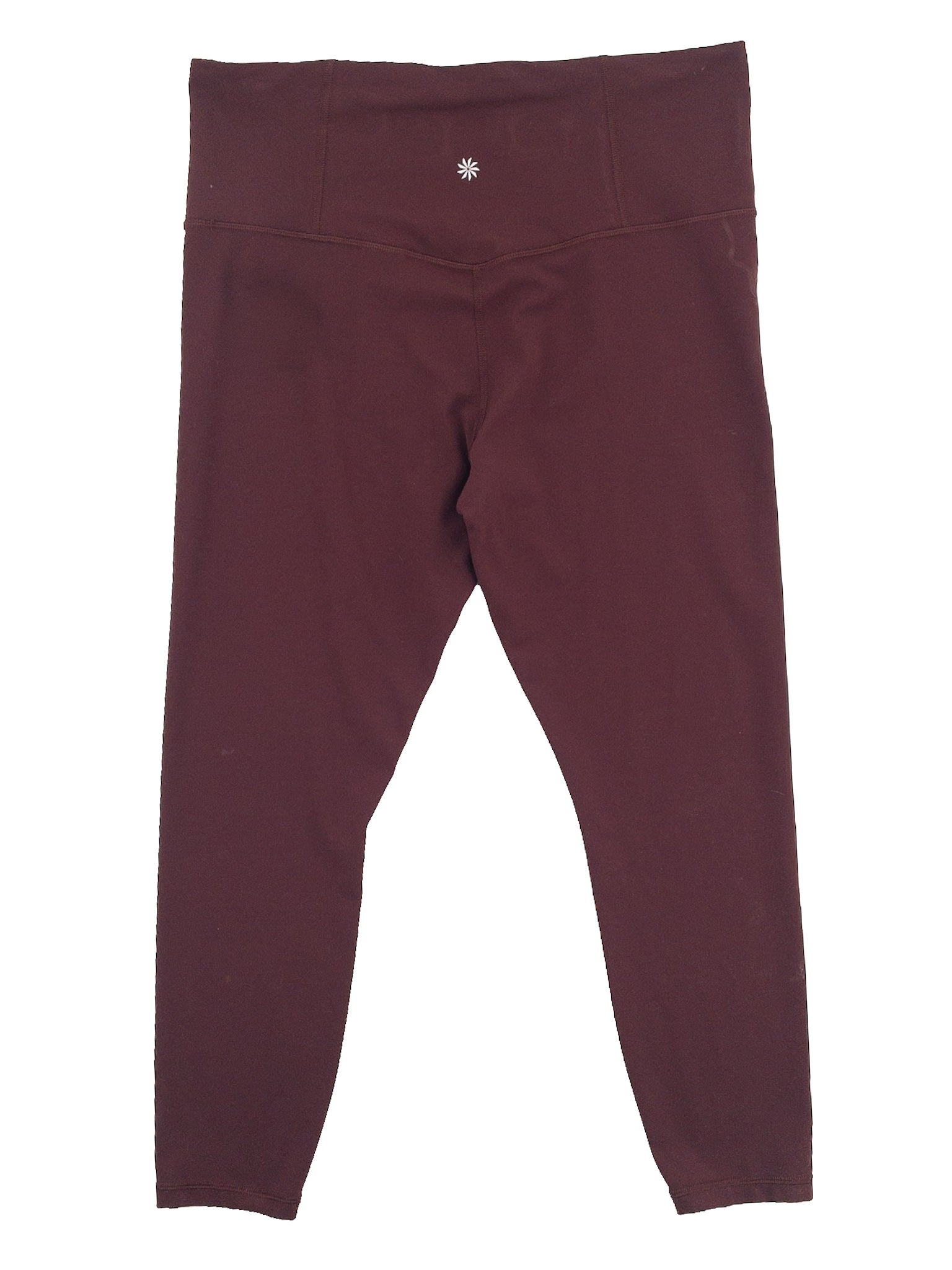 Athleta Wine Nylon Blend Size L Pants/Active