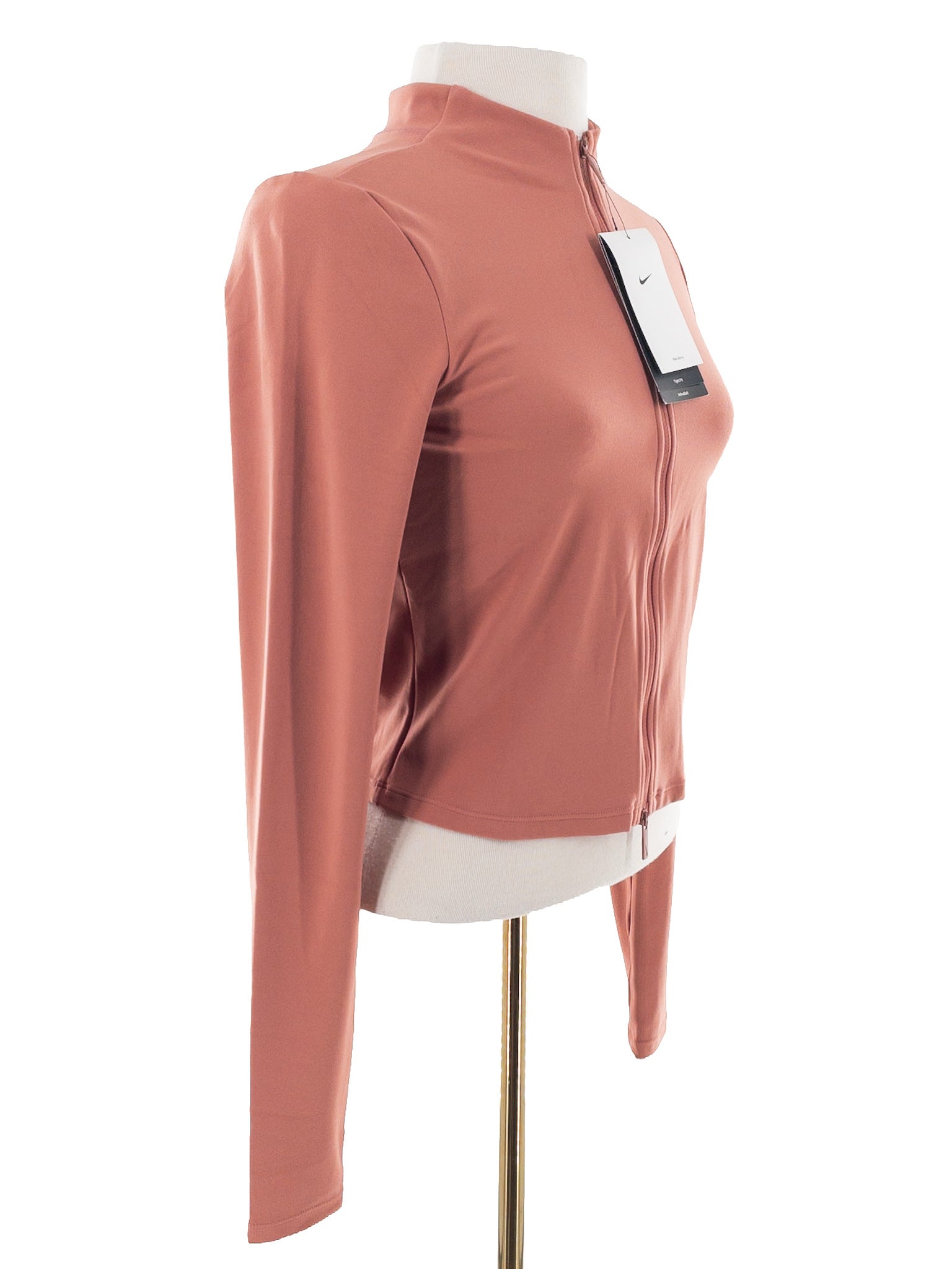 Nike Rose Zip Stretch Size S Sweatshirts/Active