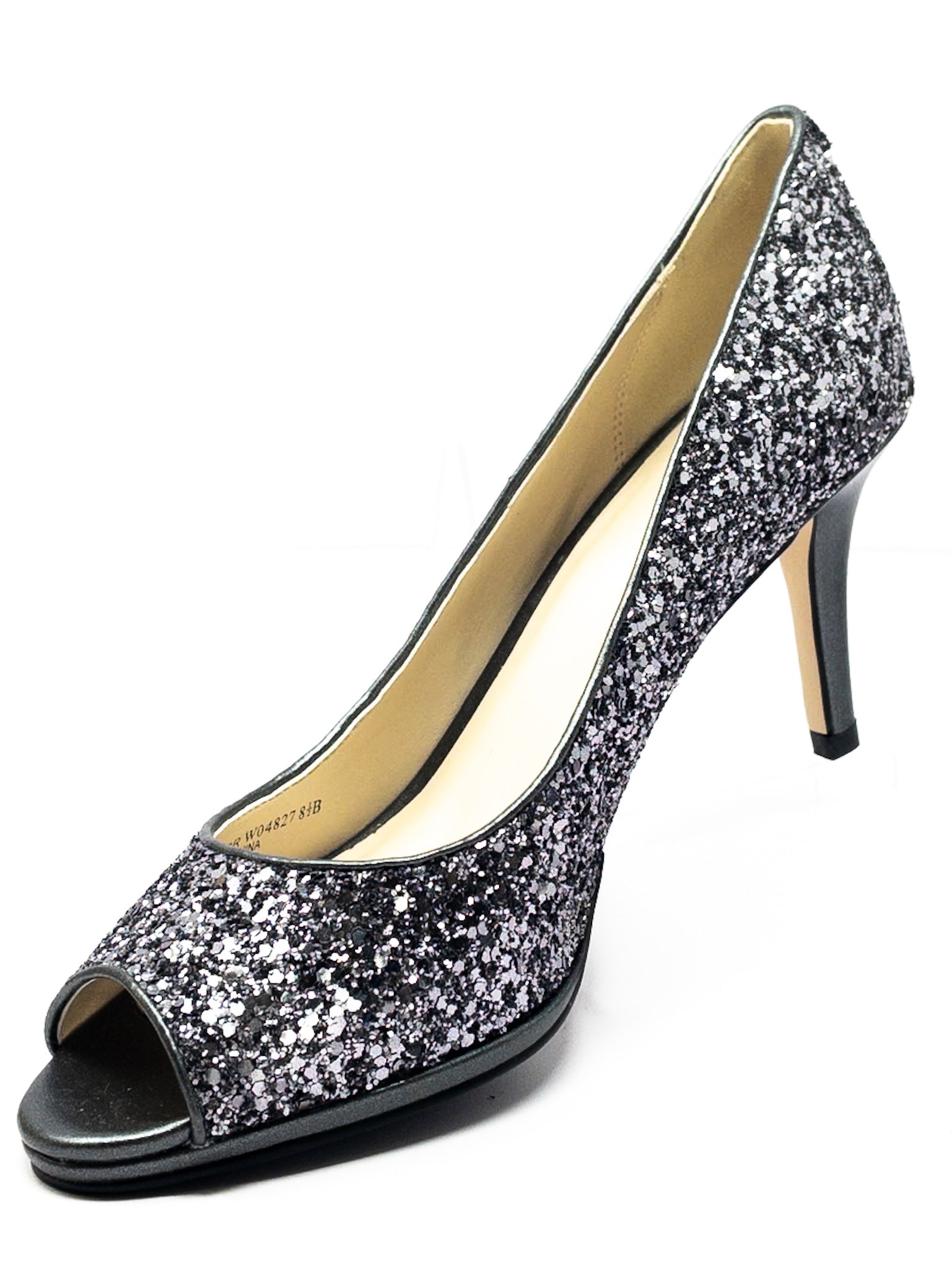 Cole Haan Silver Glitter 8.5 Pumps